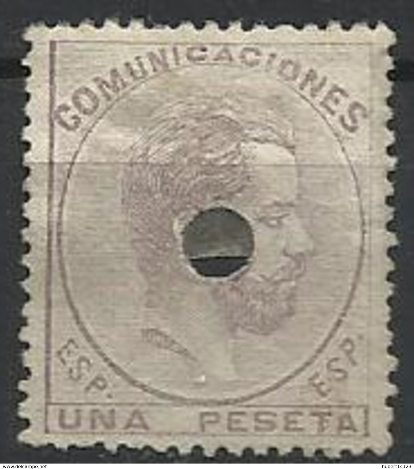 Espagne N° 126 Oblitéré 1872 - Usati