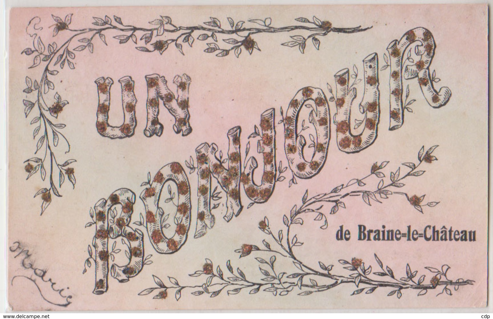 Cpa Braine Le Chateau  1906 - Braine-le-Chateau