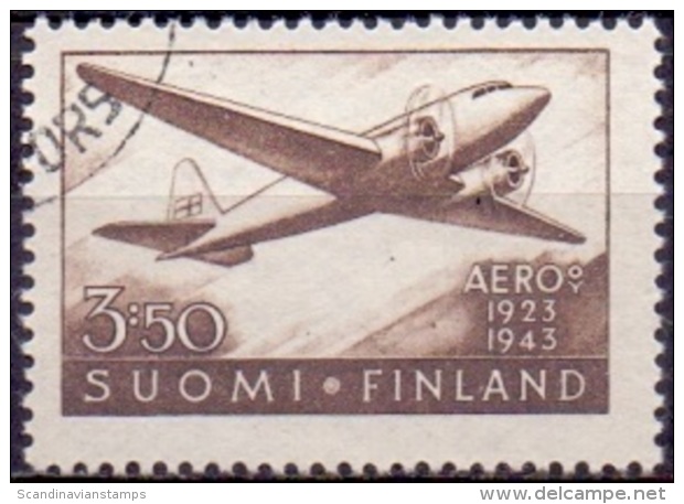 Finland 1944 Finair GB-USED - Gebraucht