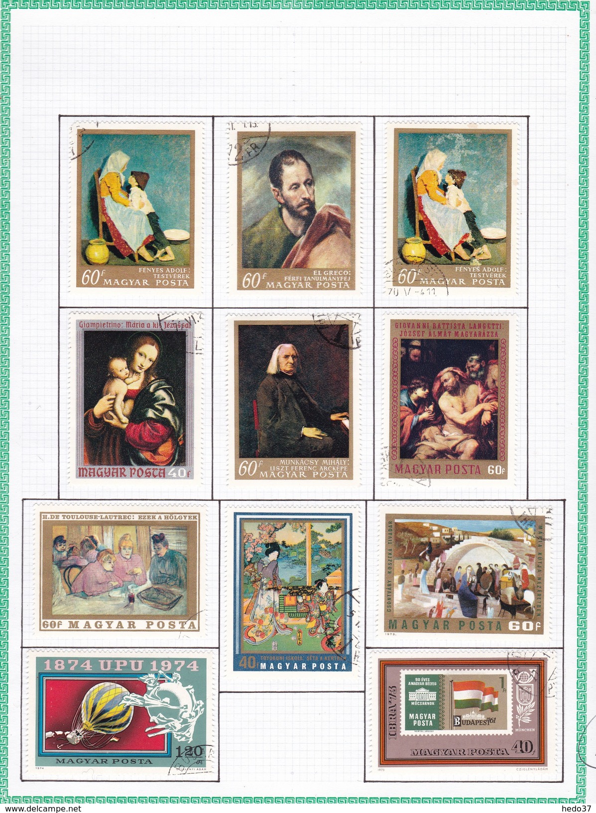 Hongrie - Collection Vendue Page Par Page - Timbres Oblitérés / Neufs */** (avec Ou Sans Charnière) - B/TB - Collections