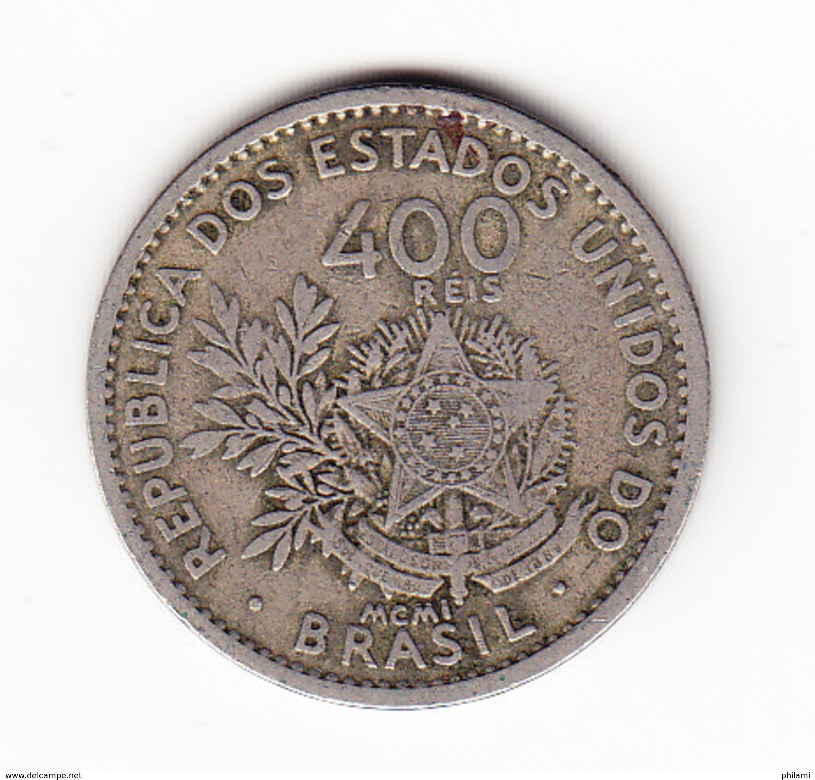 BRESIL KM 505, VF, 400 R 1901 . (SP37) - Brazilië