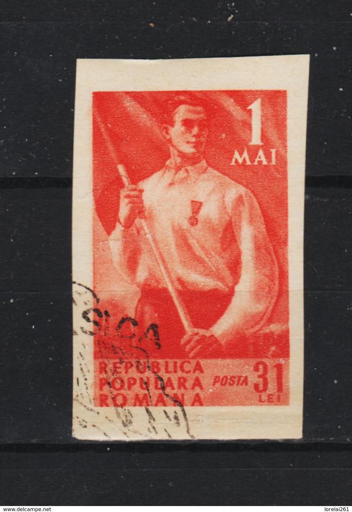 1950 - ROMANIA  Mi No 1209   1 MAI - Gebraucht