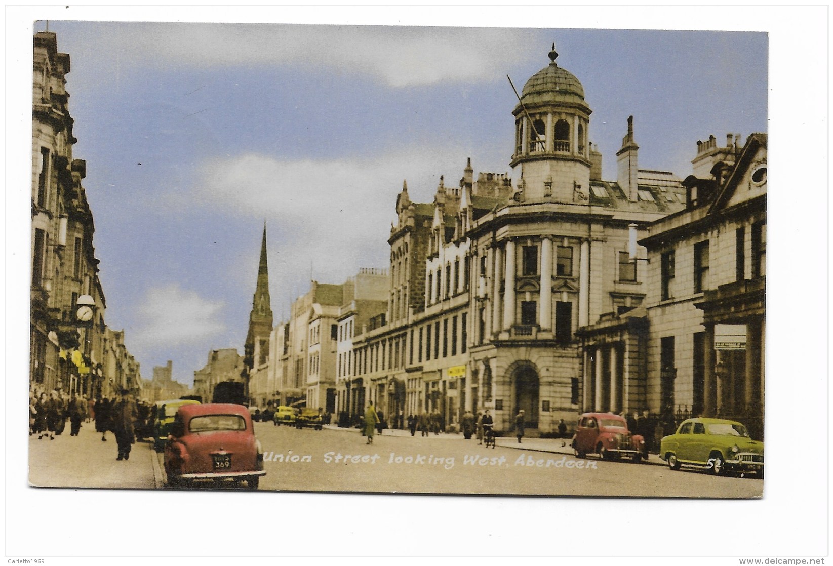 UNION STREET LOOKING WEST ABERDEEN VIAGGIATA FP - Aberdeenshire