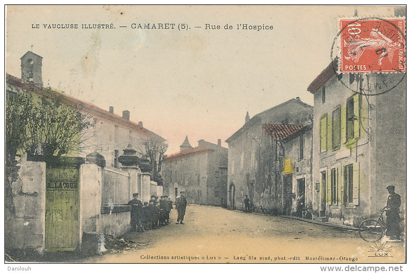 84 // CAMARET    Rue De L'hospice   Coll Lang - Camaret Sur Aigues