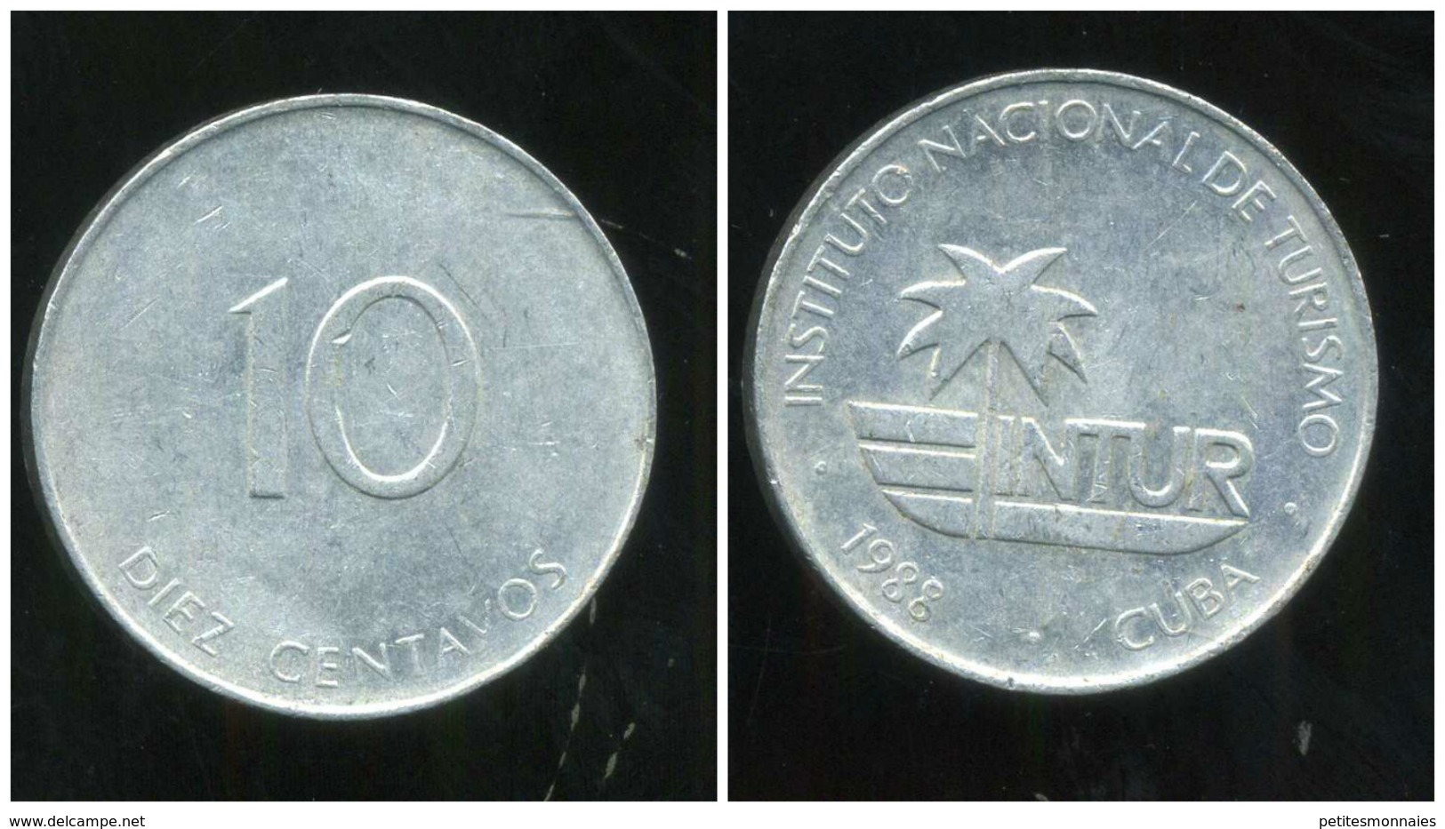 CUBA  10 Centavos 1988 - Cuba