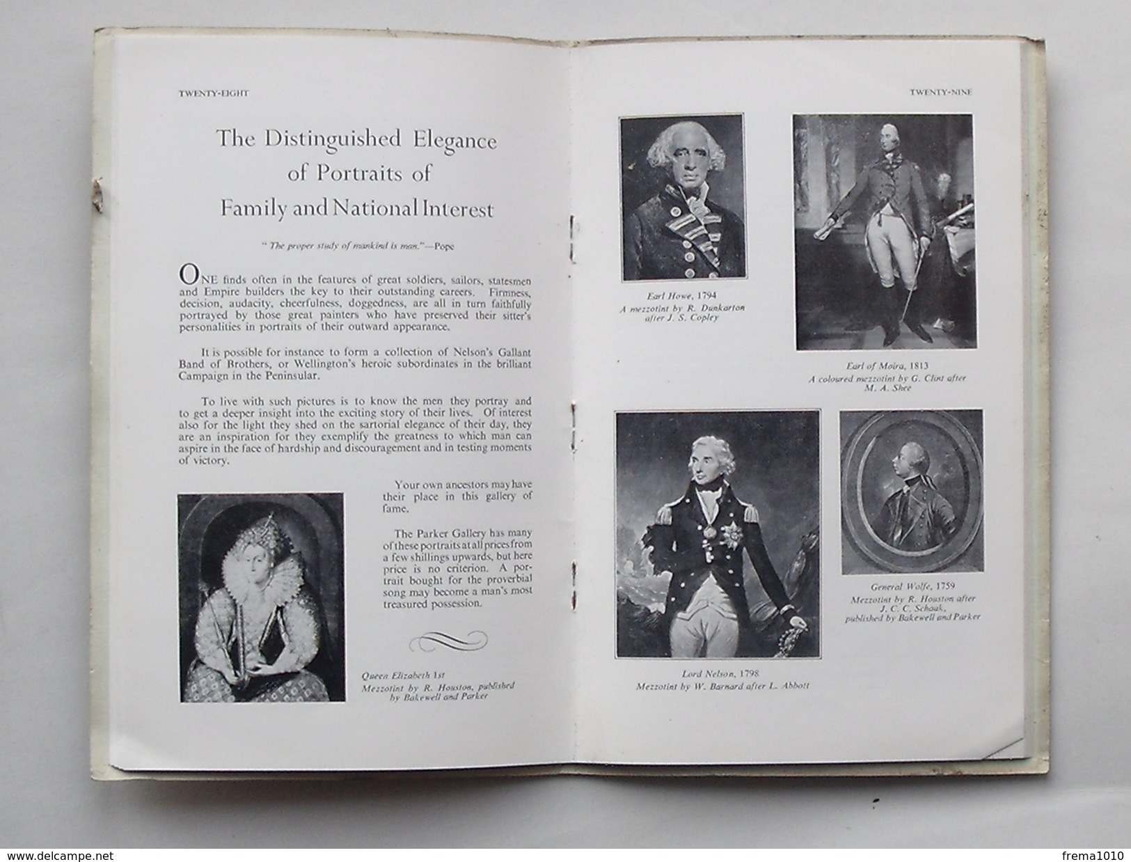 AN INTRODUCTION TO THE PARKER GALLERY: Livret Années 50 Présentation Histoire De Cette Galerie - Cultural