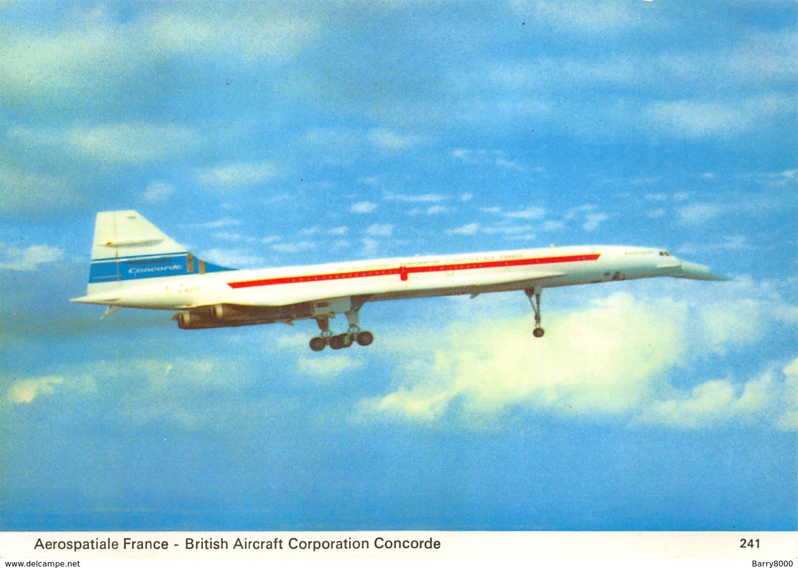 Vliegtuig Airplane Aerospatiale France -British Aircraft Corporation Concorde     X 719 - 1946-....: Moderne