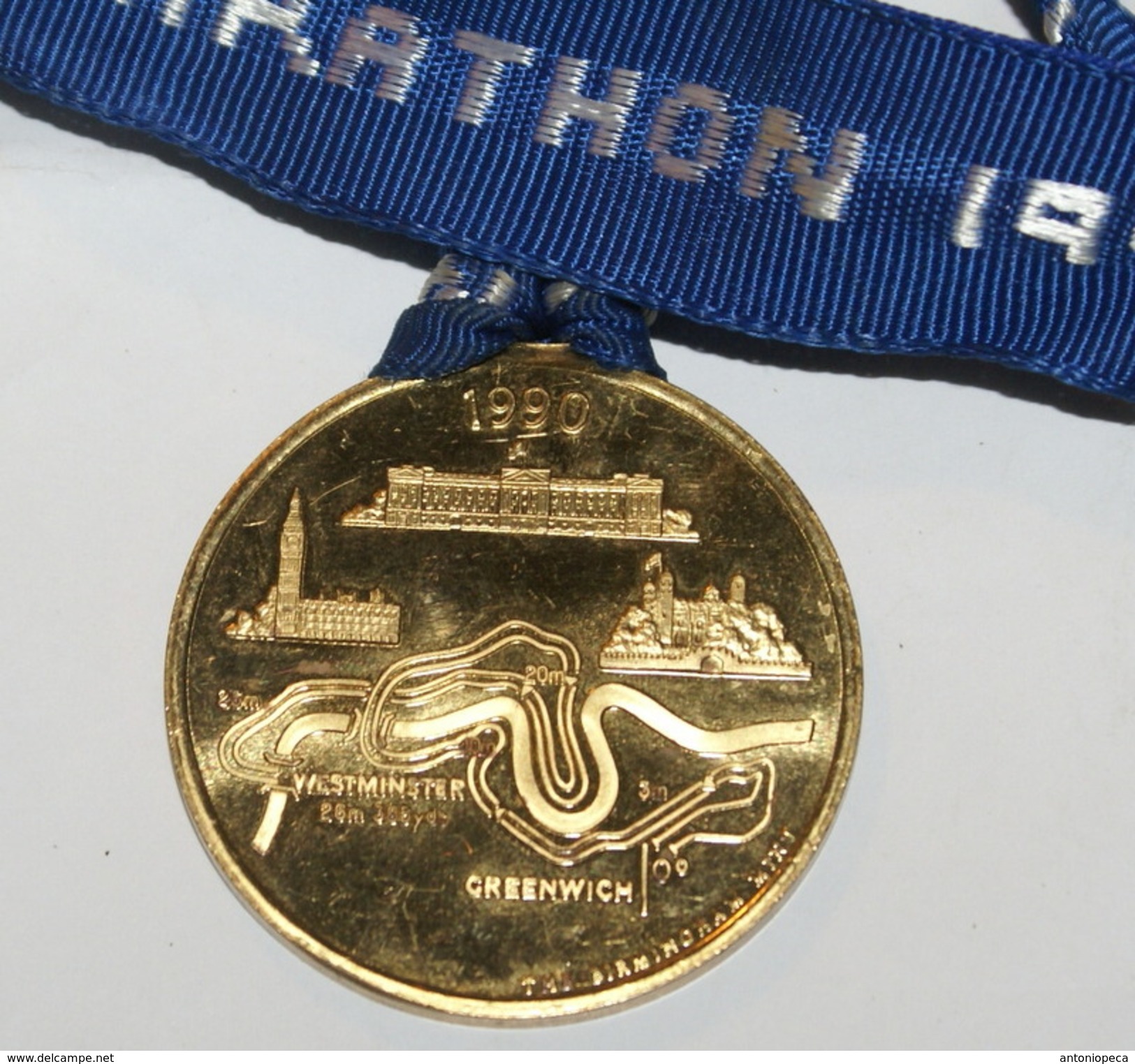 UK - LONDON 1990  MARATHON BRONZE MEDAL - Atletica