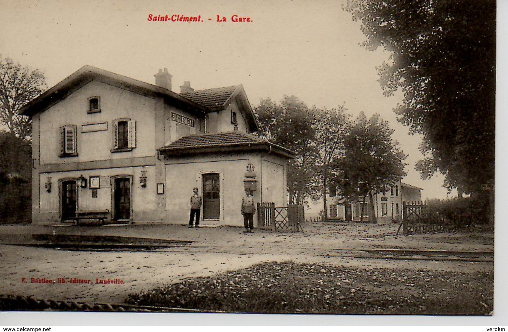 54 - SAINT CLEMENT  - LA GARE (2) - Autres & Non Classés