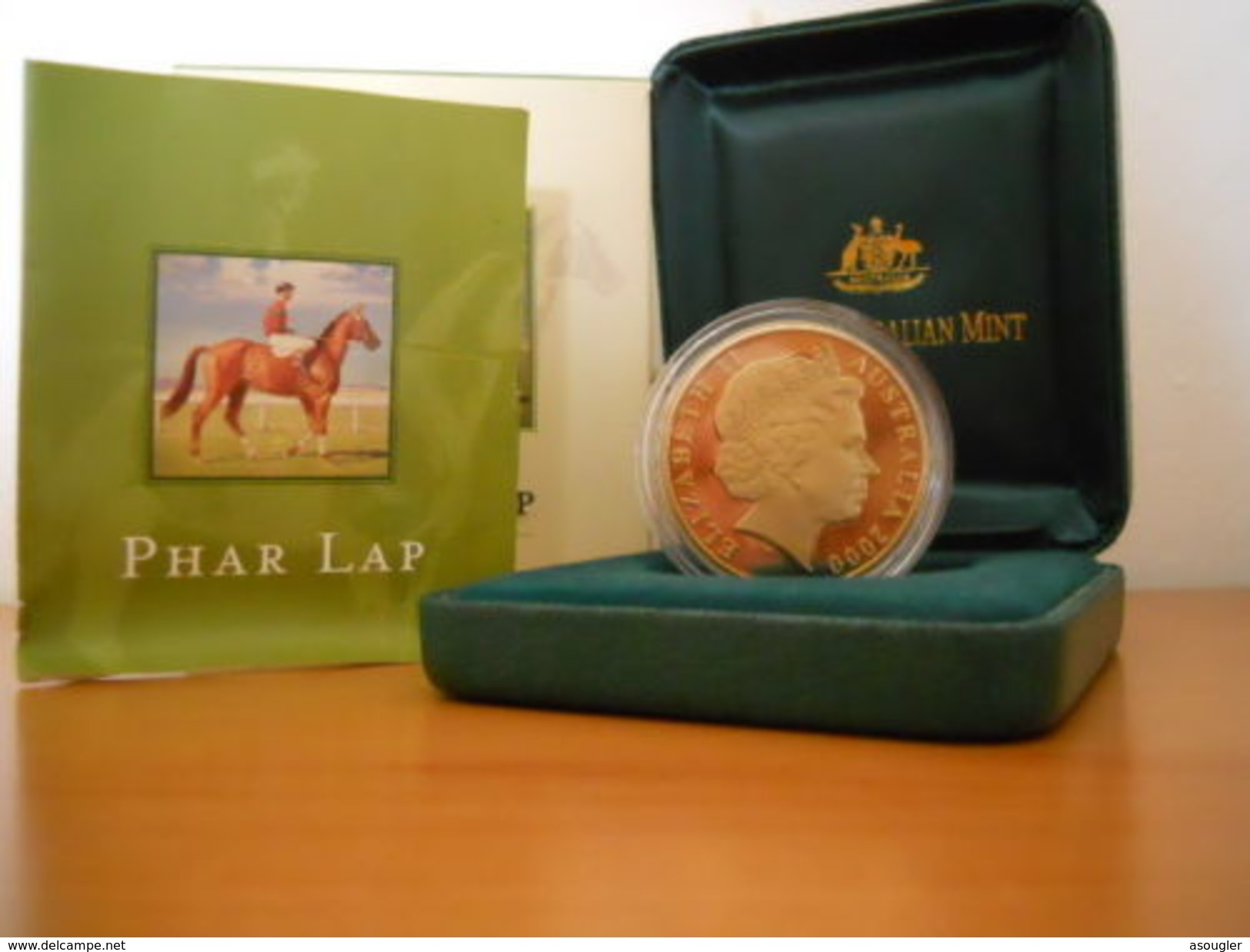 AUSTRALIA 5 $ DOLLARS 2000 PROOF "PHAR LAP" - Münz- Und Jahressets