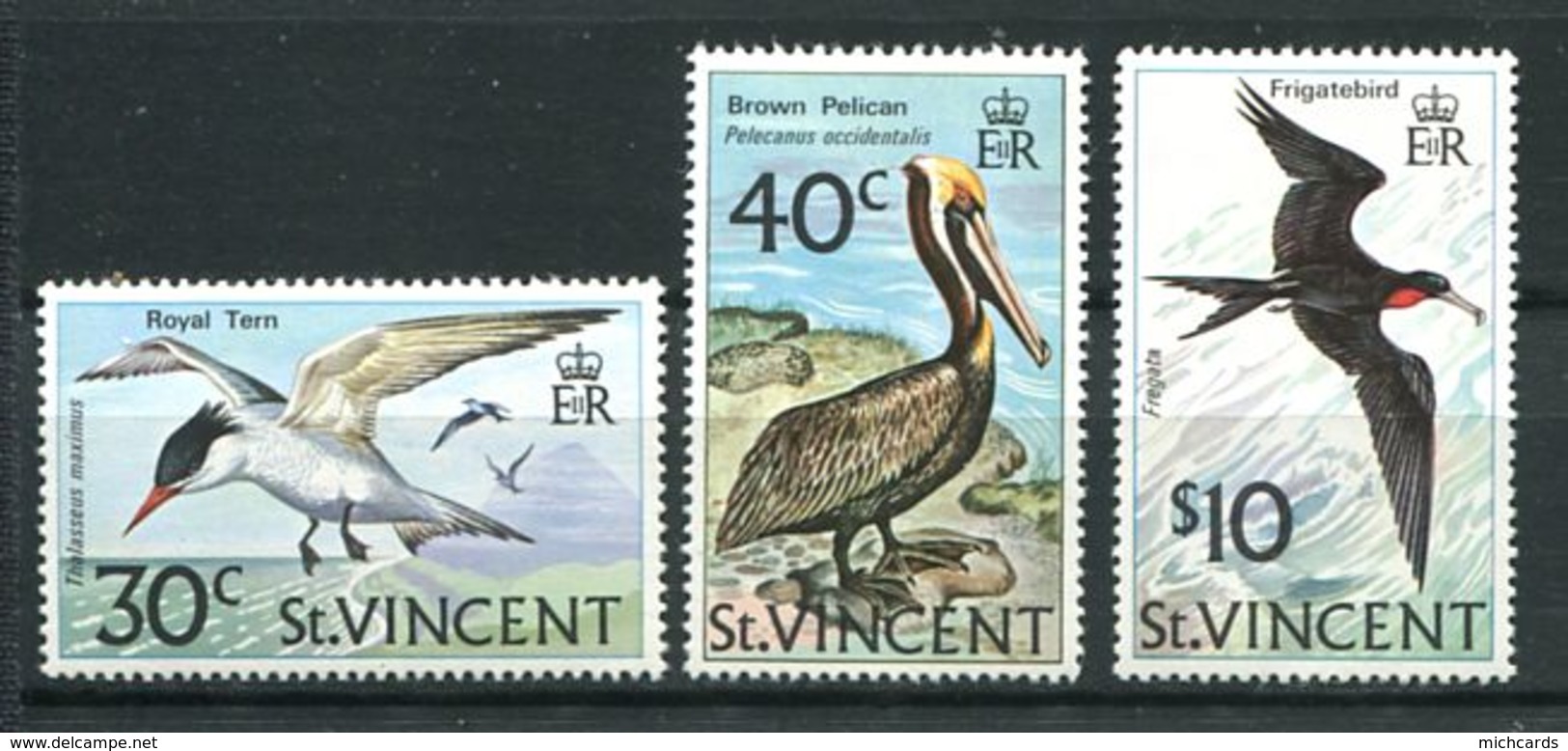 SAINT VINCENT 1974 - Yvert 361/63 - Oiseau - Neuf * (MLH) Avec Trace De Charniere - St.Vincent (...-1979)