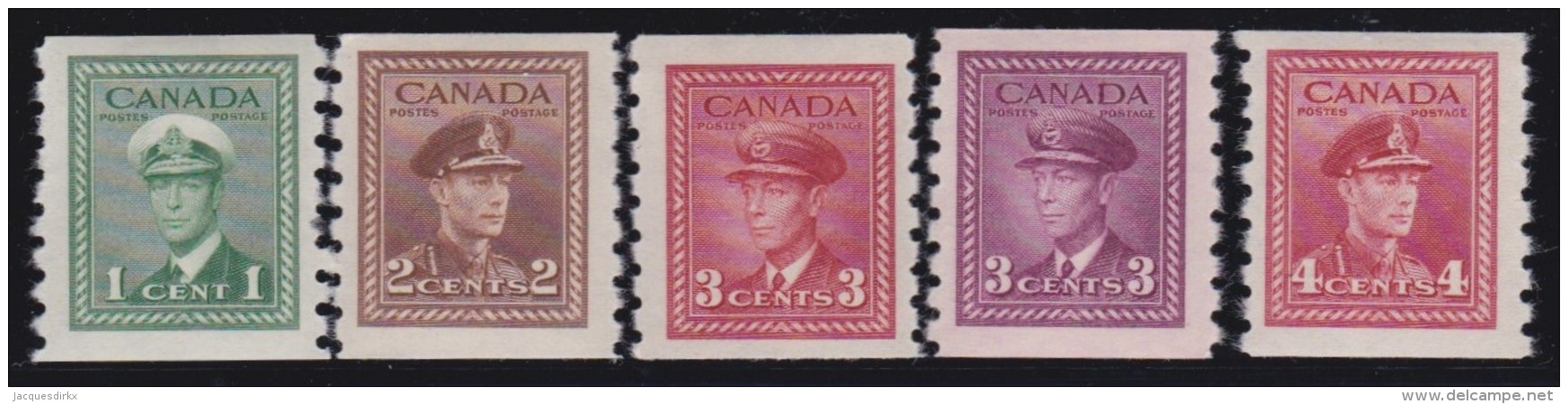 Canada      .    SG    .    389/393       .        *     .       Ongebruikt  .   /   .    Mint-hinged  VVLH - Neufs