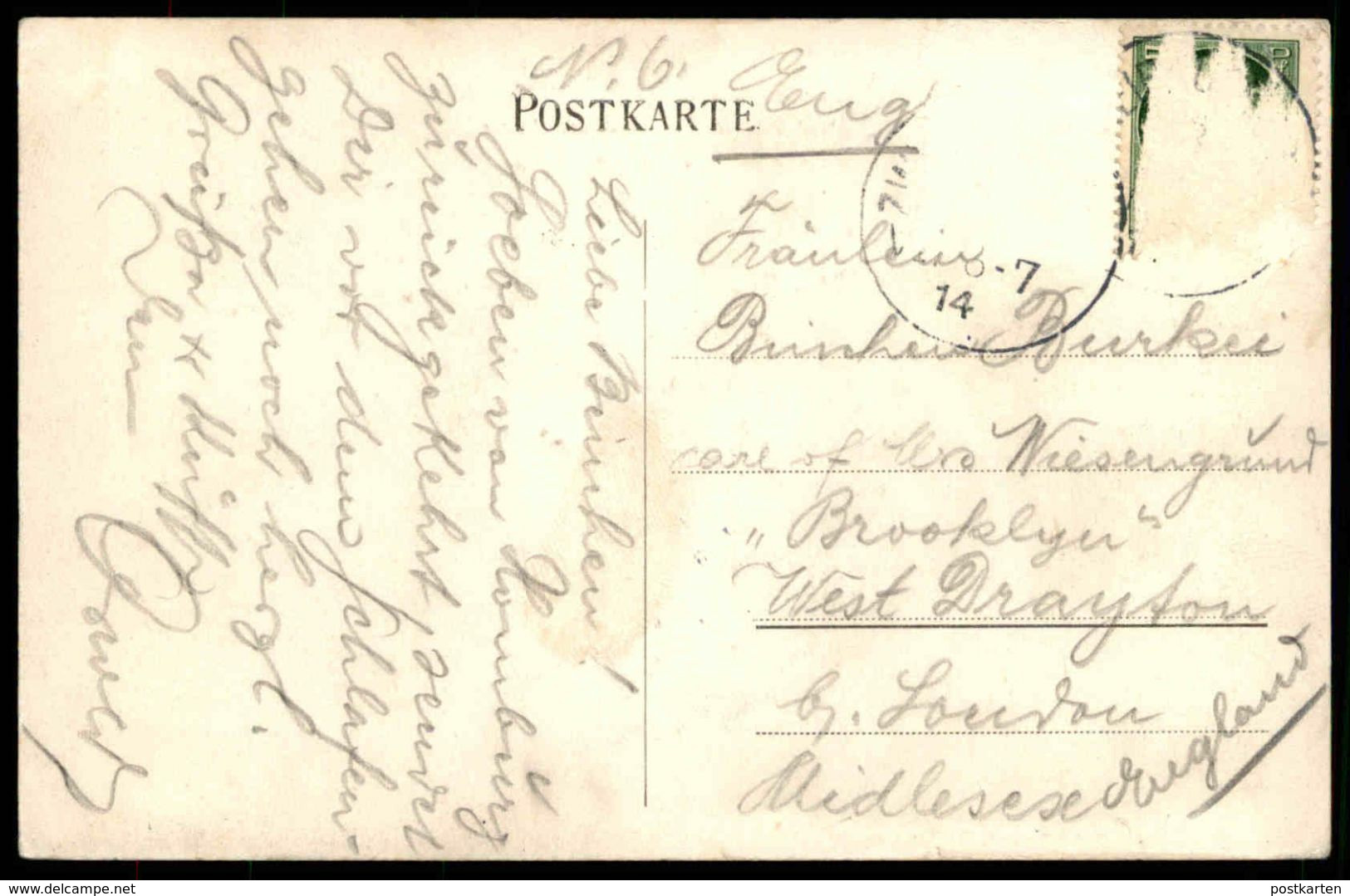 ALTE POSTKARTE ZWEIBRÜCKEN KAISERSTRASSE DEUX-PONTS Cpa AK Ansichtskarte Postcard - Zweibruecken