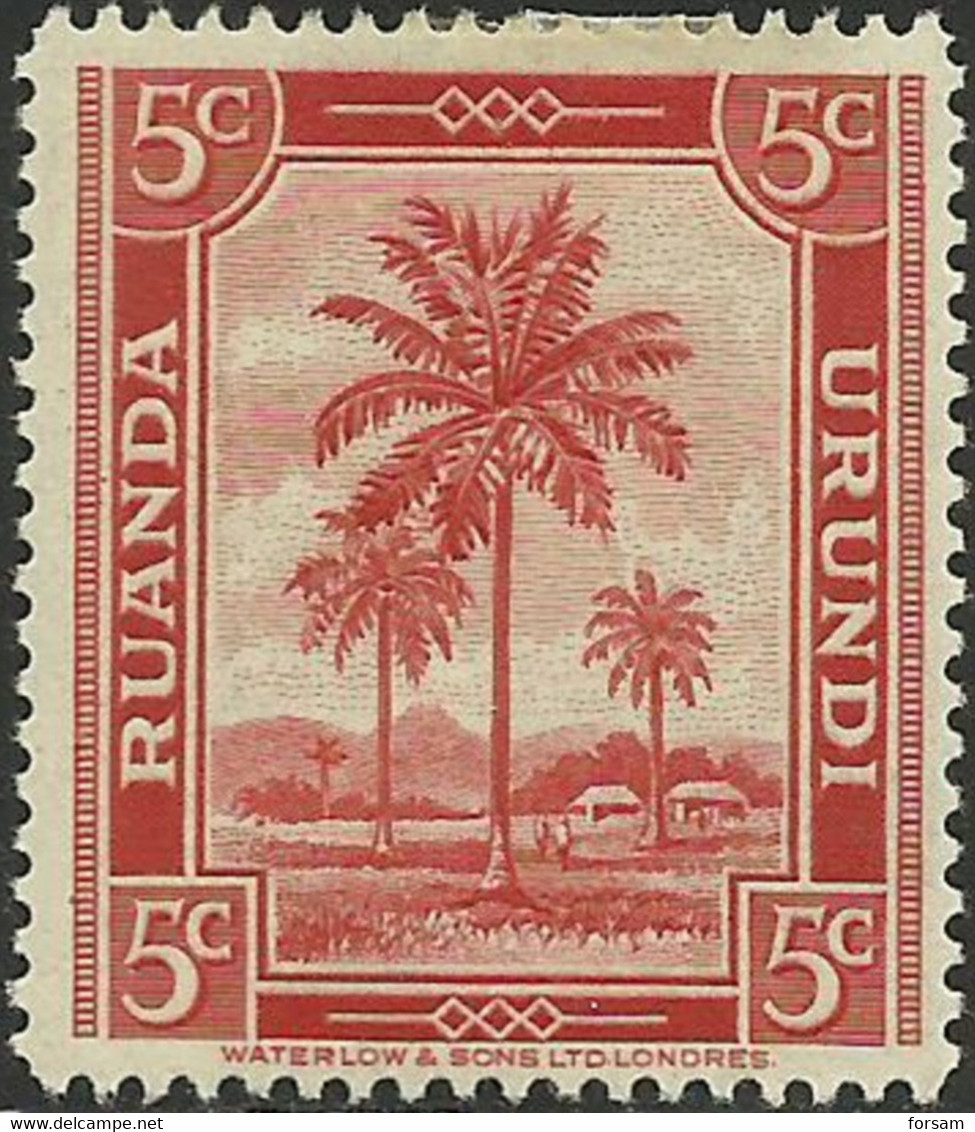 RUANDA-URUNDI..1942..Michel # 79a..MLH. - Unused Stamps