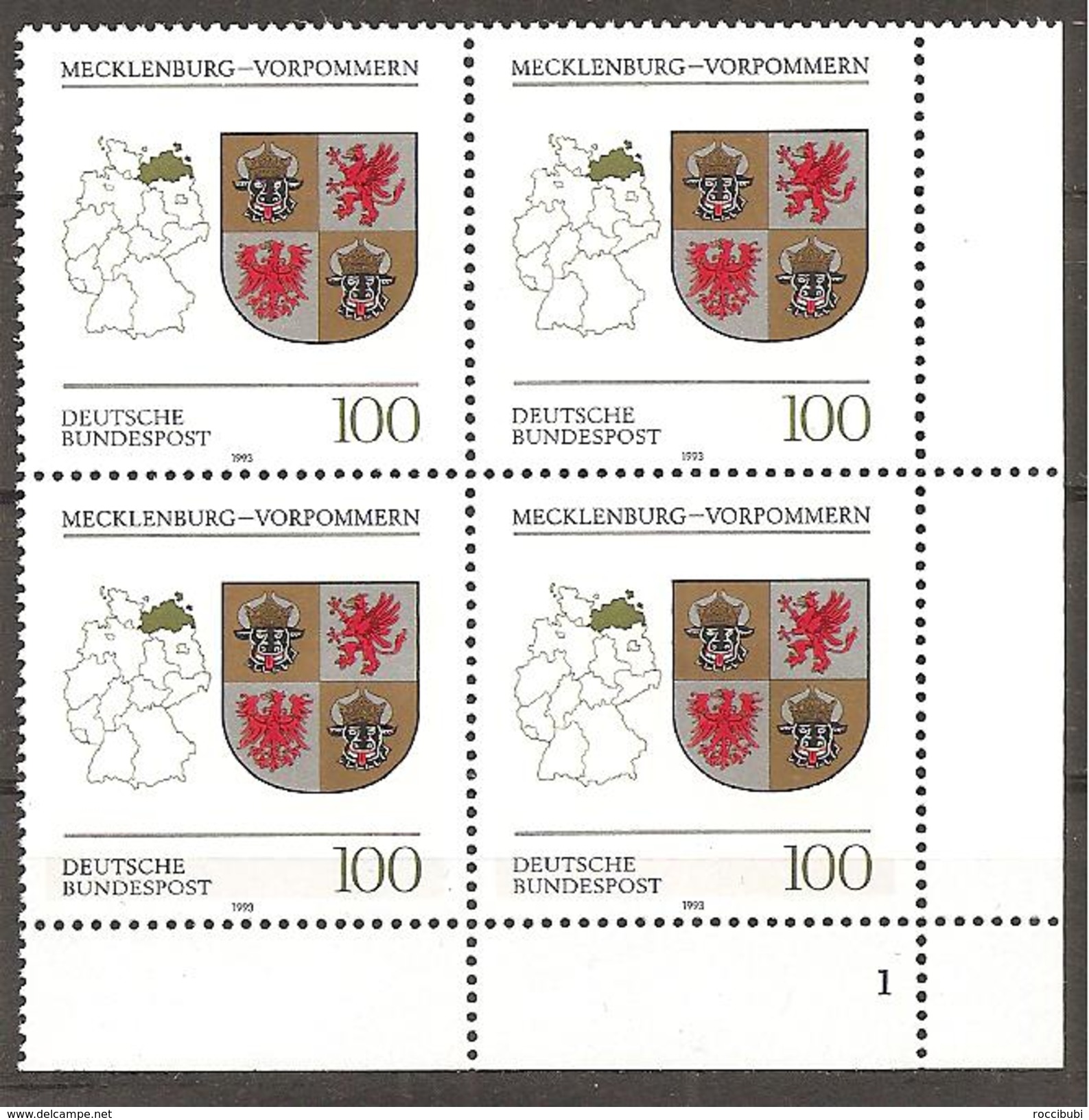 BRD 1993 // Michel 1661 ** (VB) - Ungebraucht