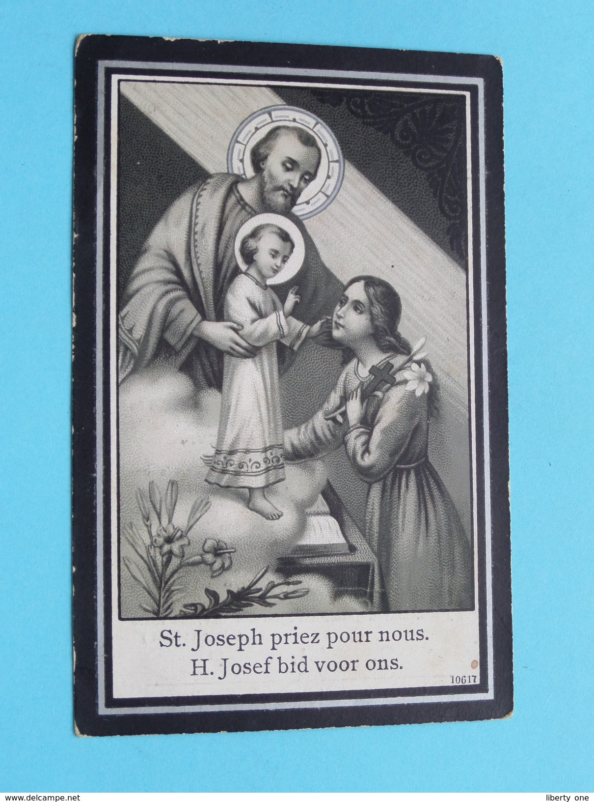 DP Jacobus POOT ( Theresia FLION / Amelie JANSSENS ) Overyssche 3 Dec 1833 - Hoeylaert 21 Juli 1910 ( Zie Foto´s ) ! - Religion & Esotérisme