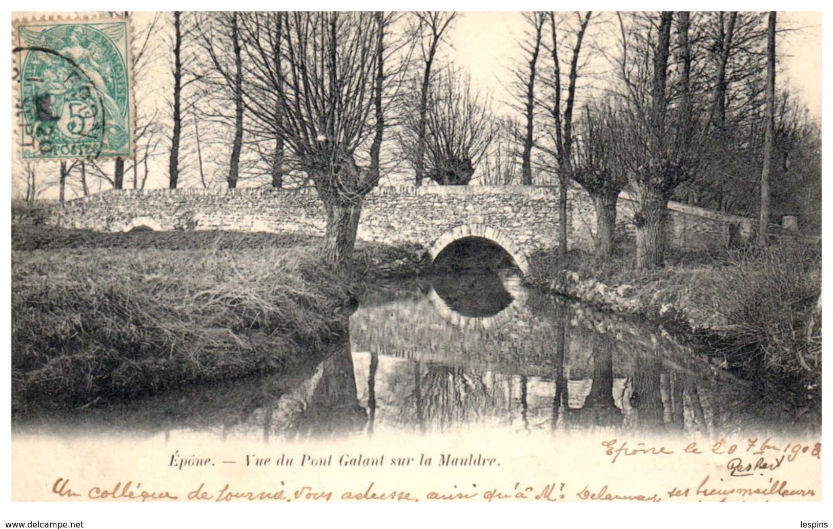 78 - EPONE -- Vue Du Pont Galant Sur La Mauldre - Epone