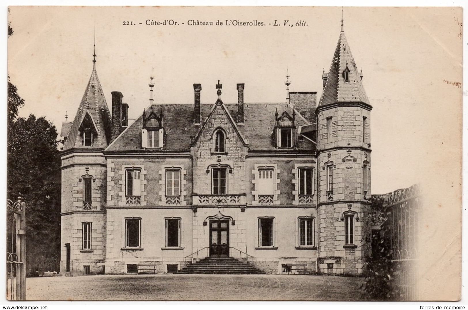 La Bussière Sur Ouche : Château De L'Oiserolles (Editeur Louis Venot, Dijon, LV N°221) - Autres & Non Classés