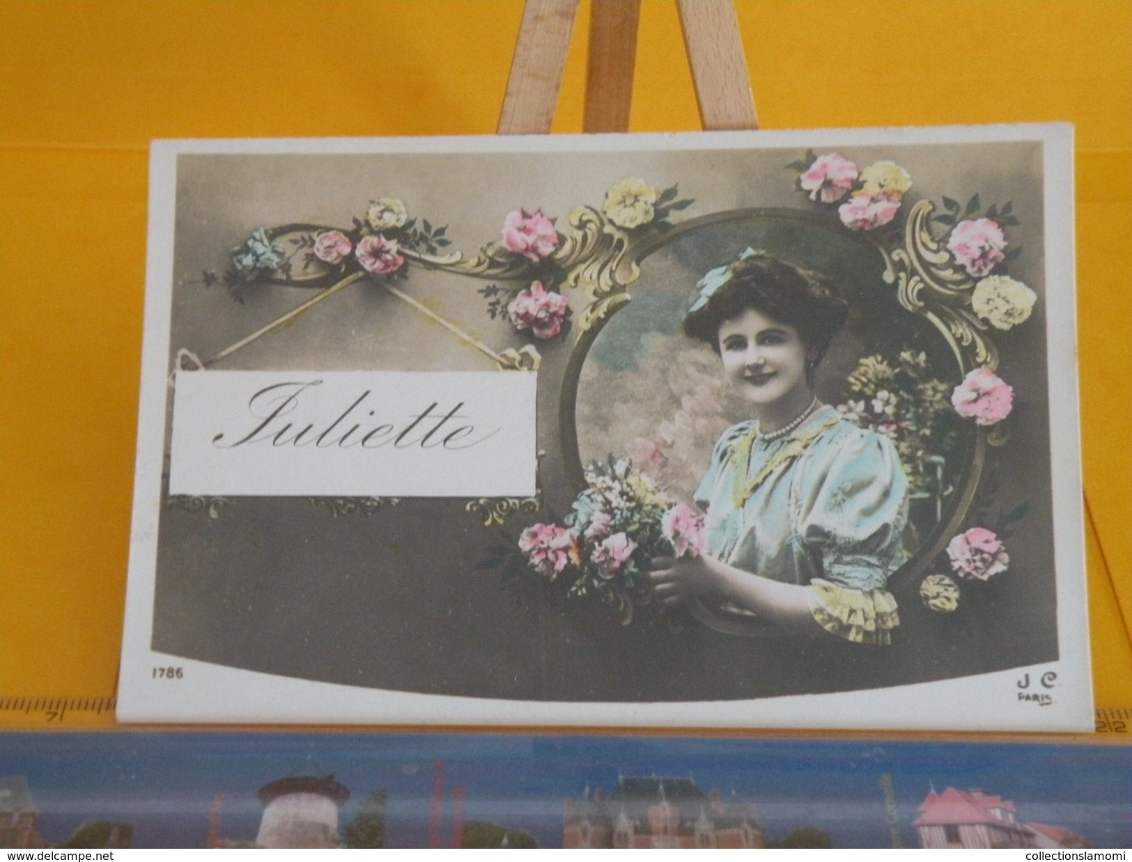 Cartes Postales > Prénoms > La Jeune Dame Juliette - Non Circulé - Silhouettes