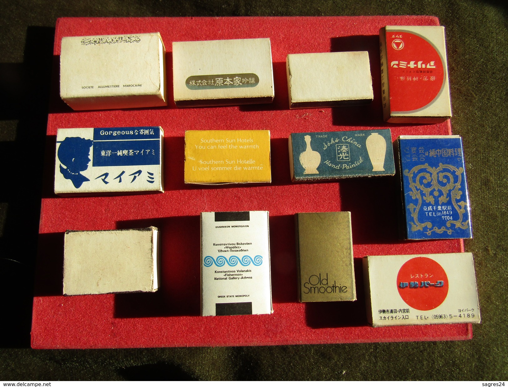 Vintage 12 Matchboxes Safety Matches Advertising - Luciferdozen