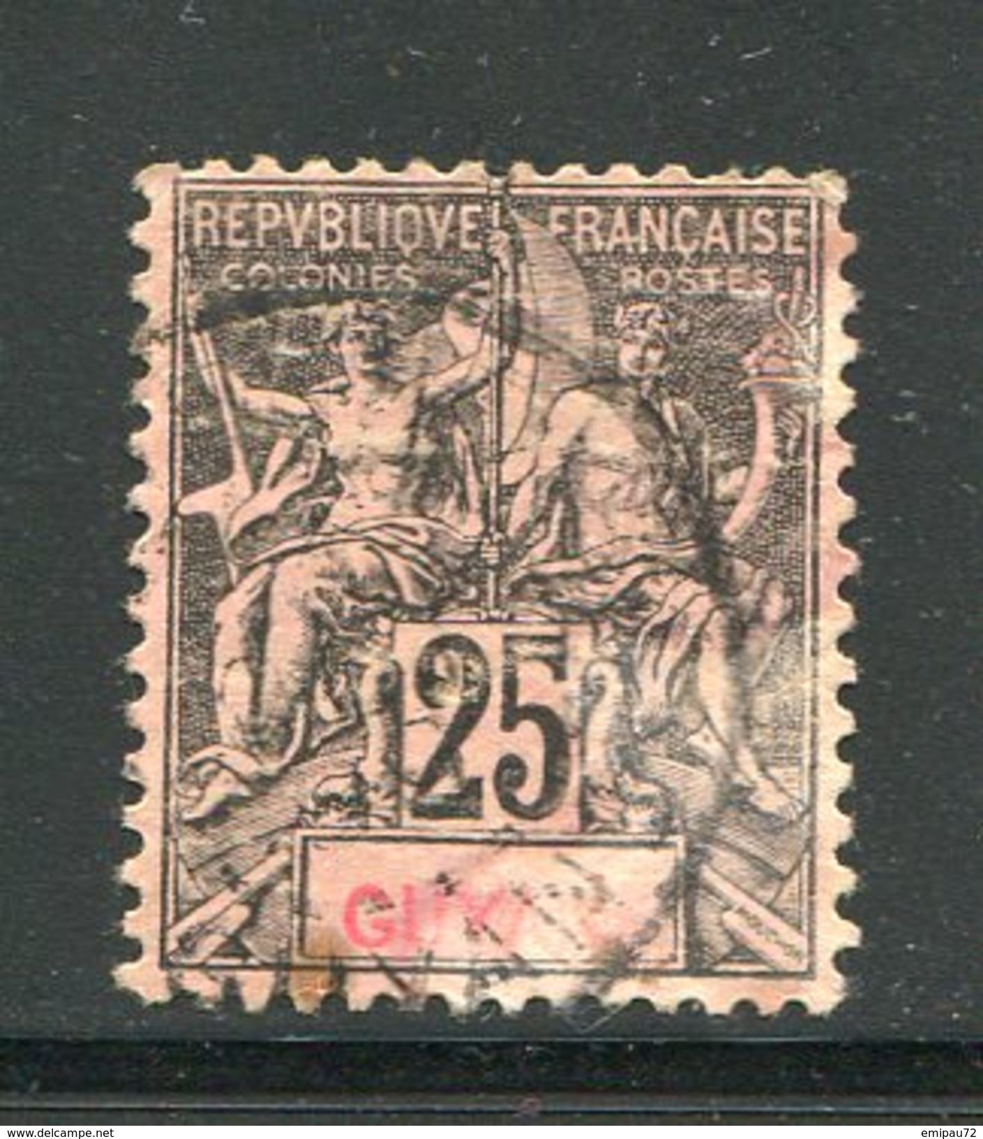 GUYANE- Y&T N°37- Oblitéré - Oblitérés