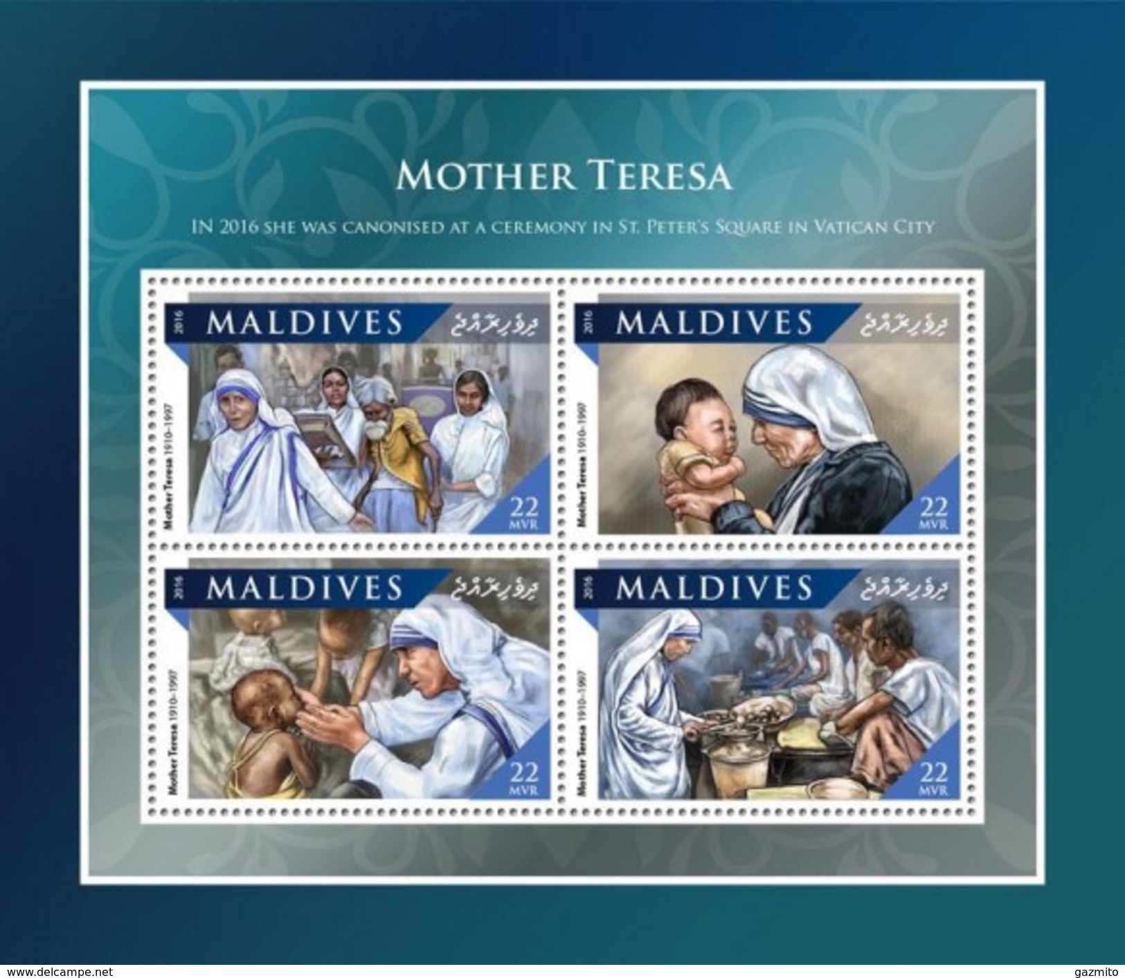 Maldives 2016, Mother Teresa, BF - Mère Teresa