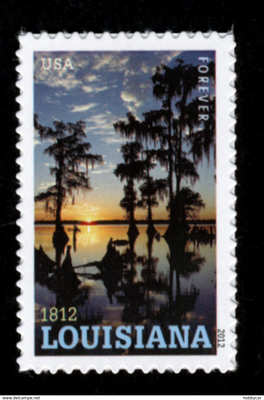 USA, 2012 Scott #4667, Louisiana Statehood, Forever Single, MNH, VF - Ongebruikt