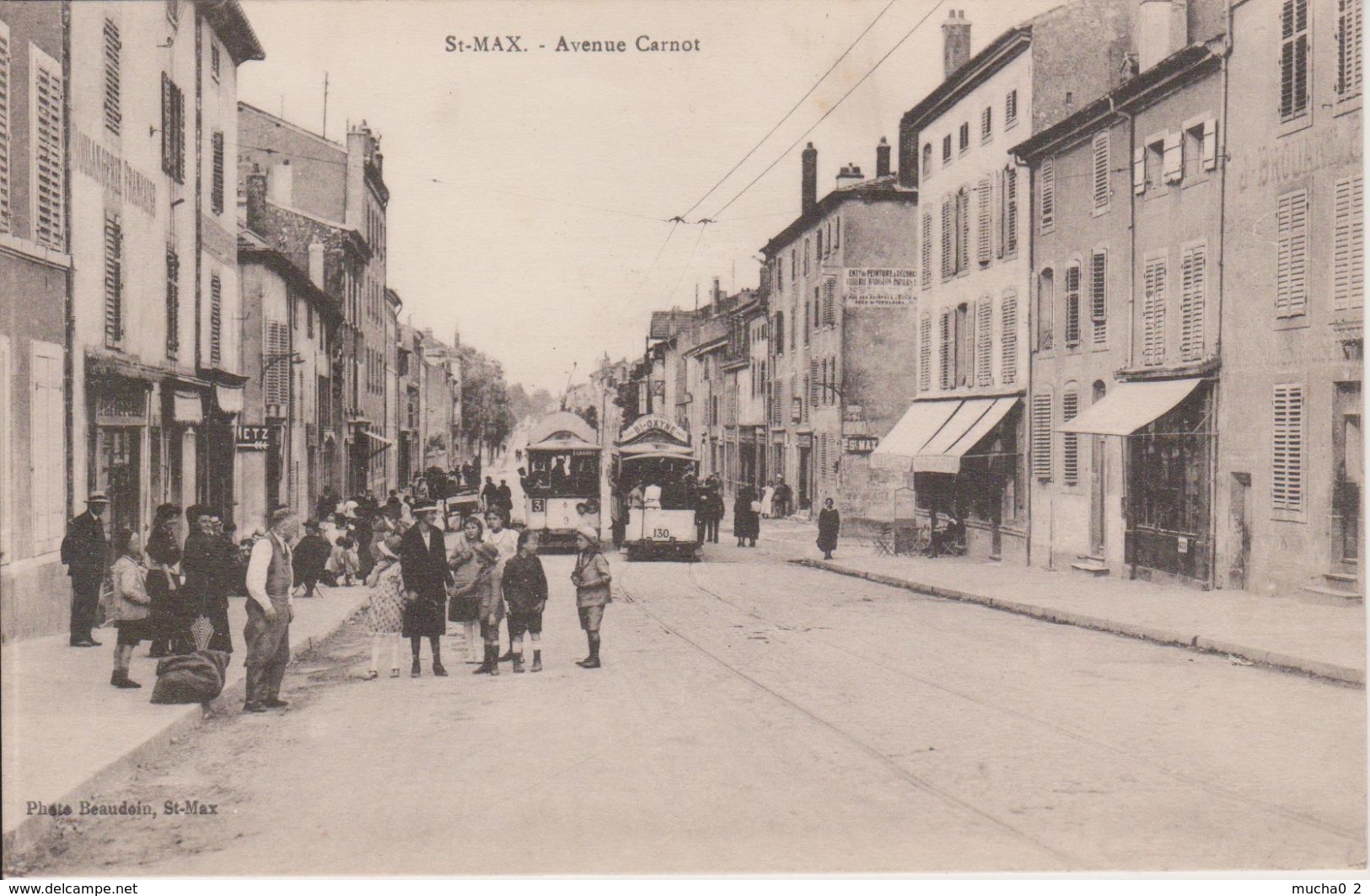 54 - SAINT MAX - AVENUE CARNOT - Autres & Non Classés