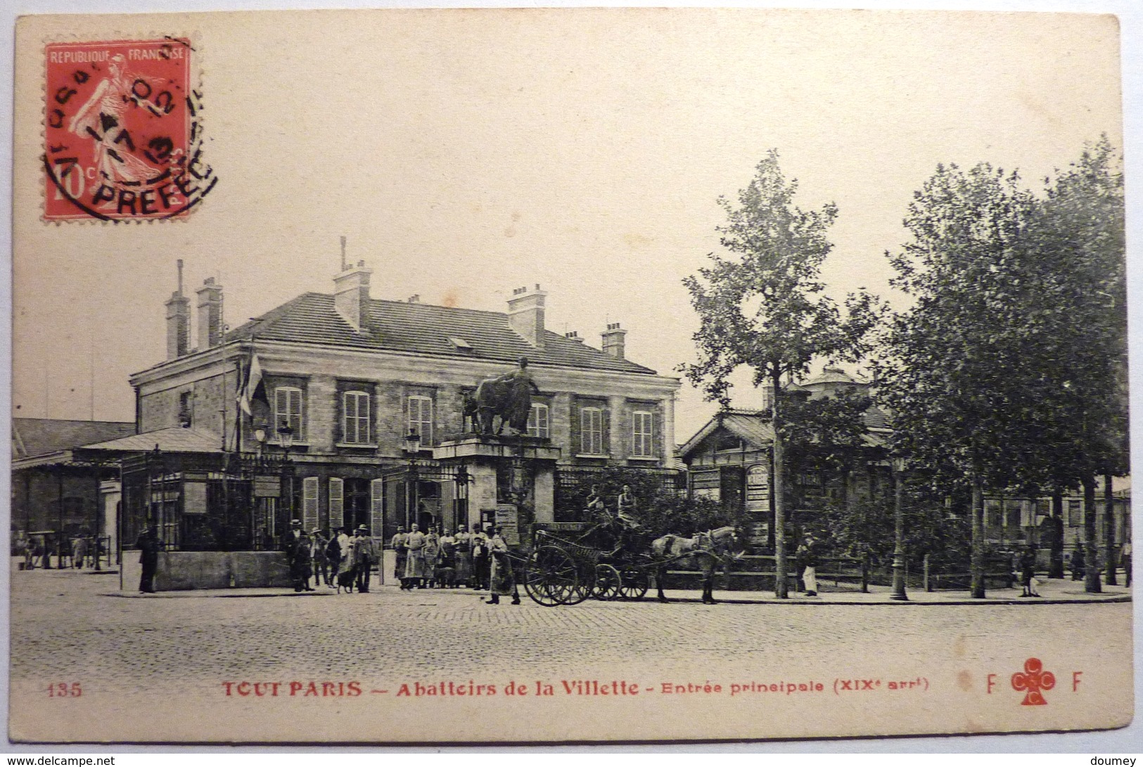 ABATTOIRS DE LA VILETTE  - PARIS - Distrito: 19