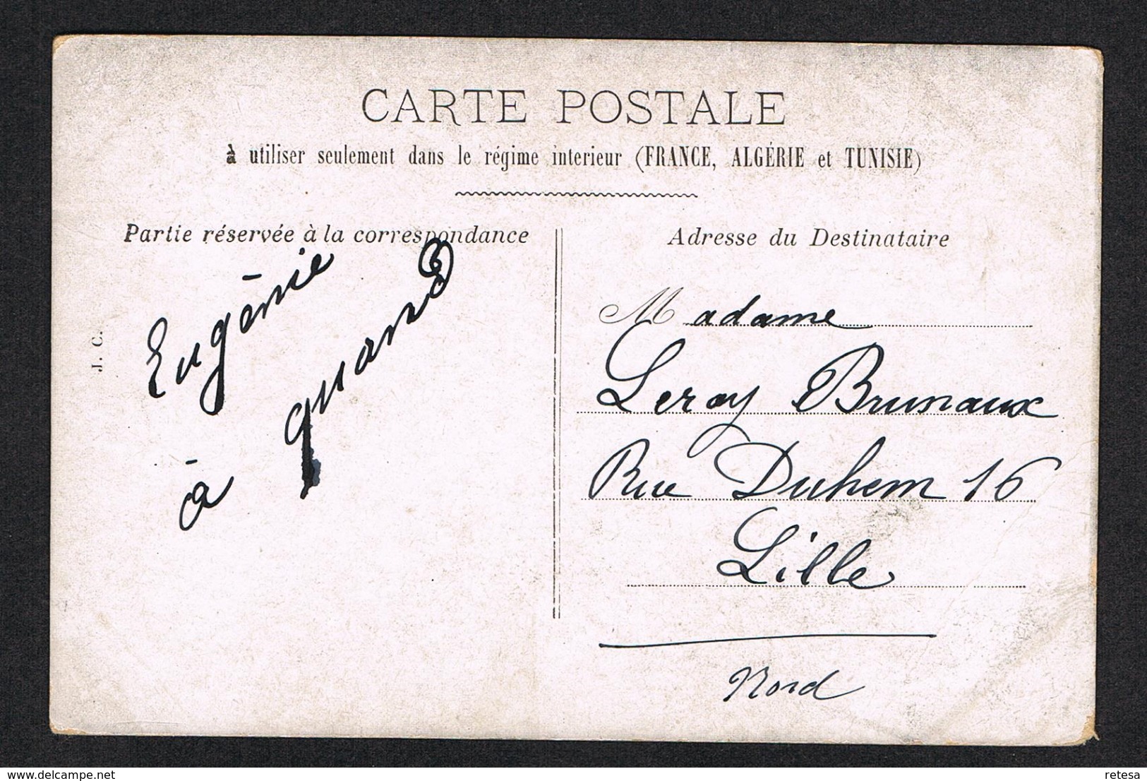 BELGIE  OUDE POSTKAART  VERLIEFDHEID 1906 - Valentine's Day