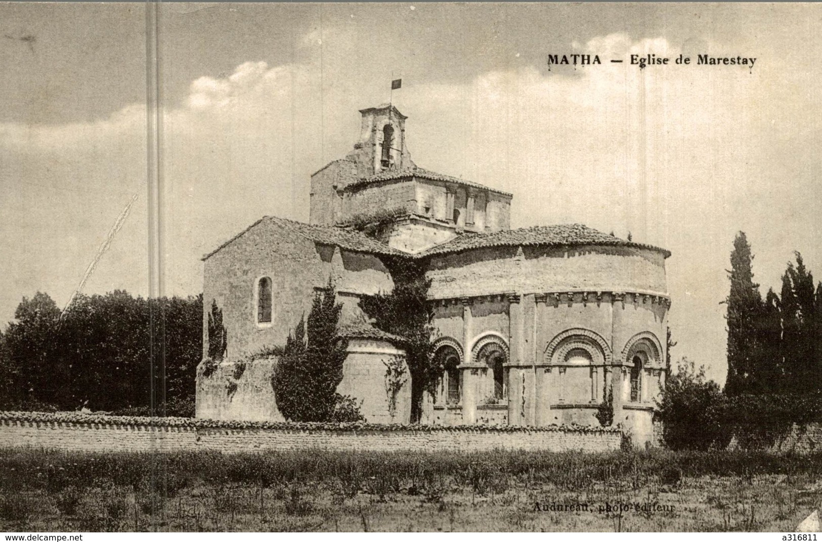 MATHA EGLISE DE MARESTAY - Matha