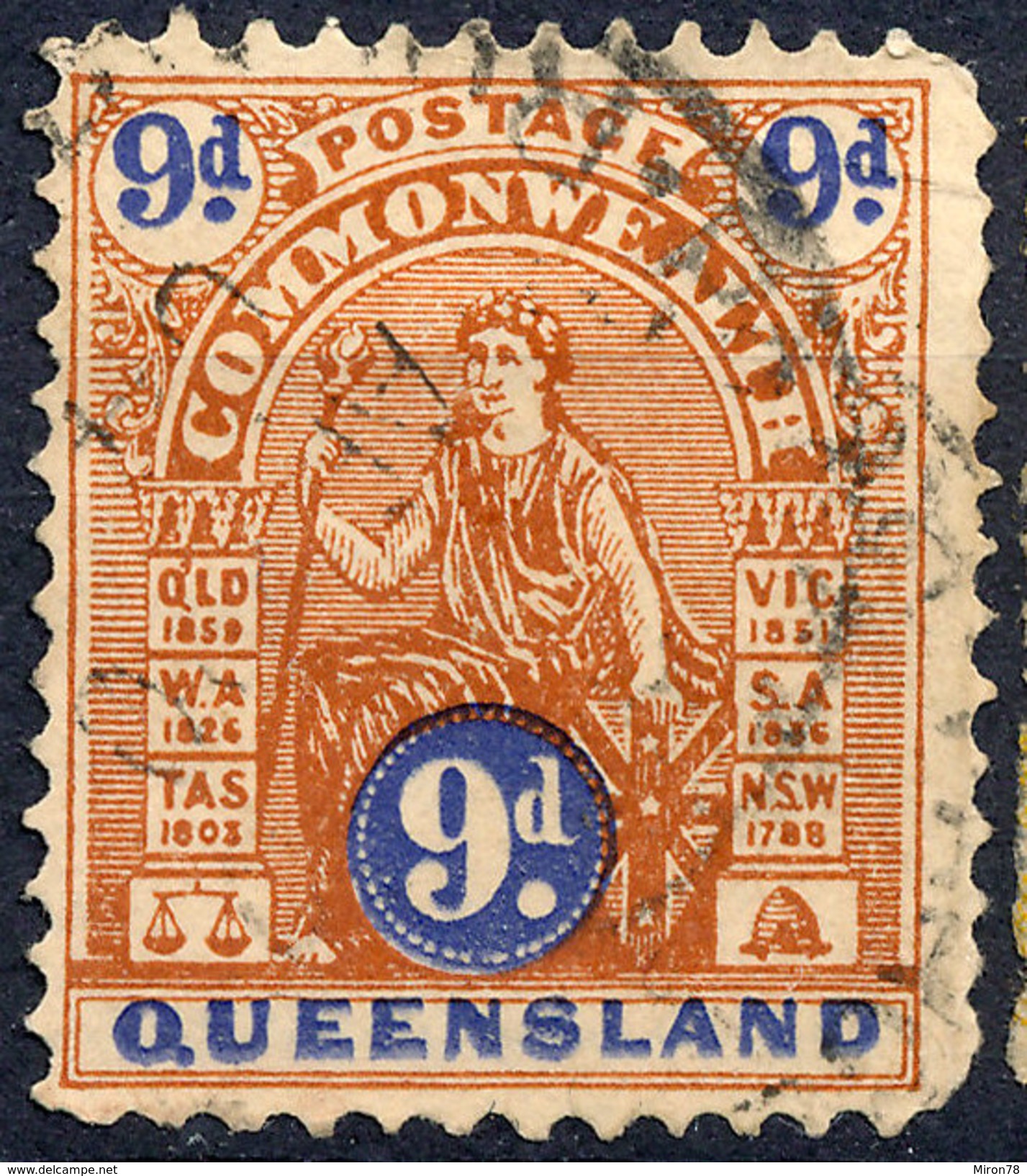 Stamp QUEENSLAND Queen Victoria Used Lot#14 - Oblitérés