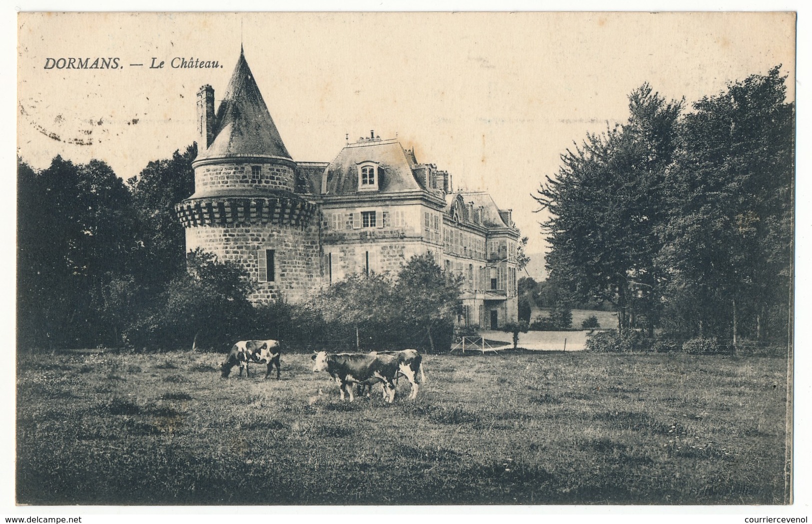 CPA - DORMANS (Marne) - Le Château - Dormans