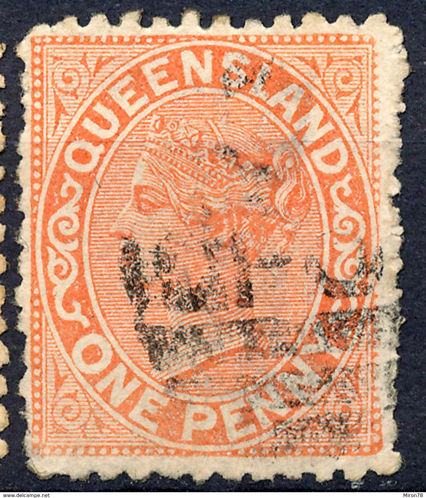 Stamp QUEENSLAND Queen Victoria Used Lot#24 - Oblitérés