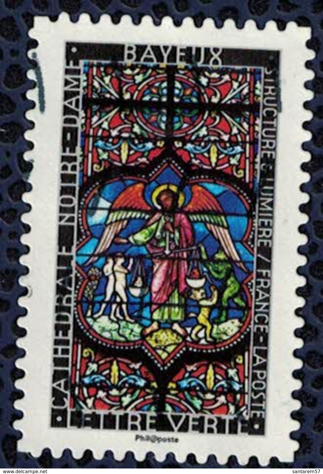 France 2016 Oblitéré Used Structure Et Lumière Cathédrale Notre Dame De Bayeux Y&T 1357 - Used Stamps