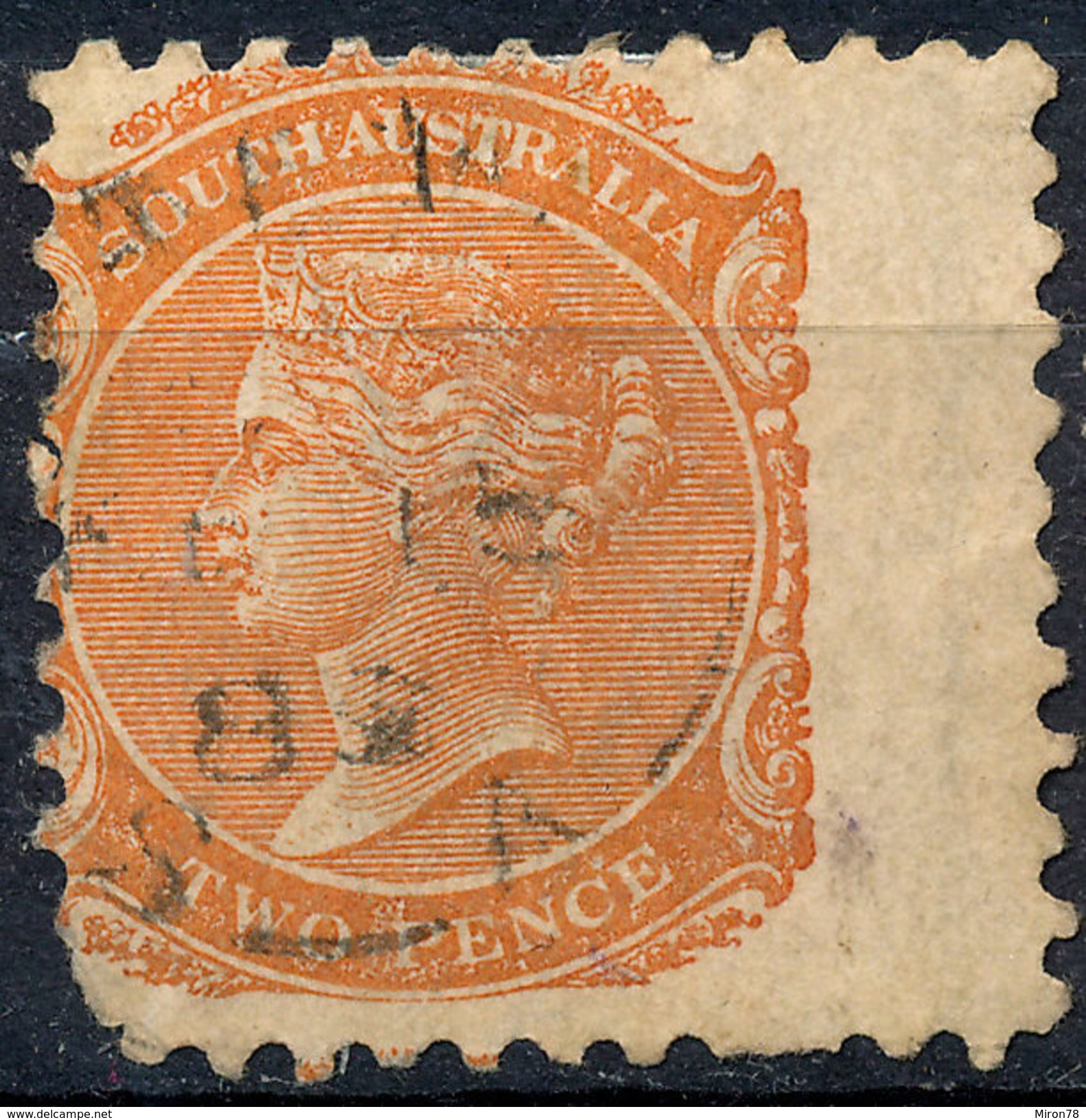 Stamp SOUTH AUSTRALIA Queen Victoria 2p Used Lot#21 - Oblitérés