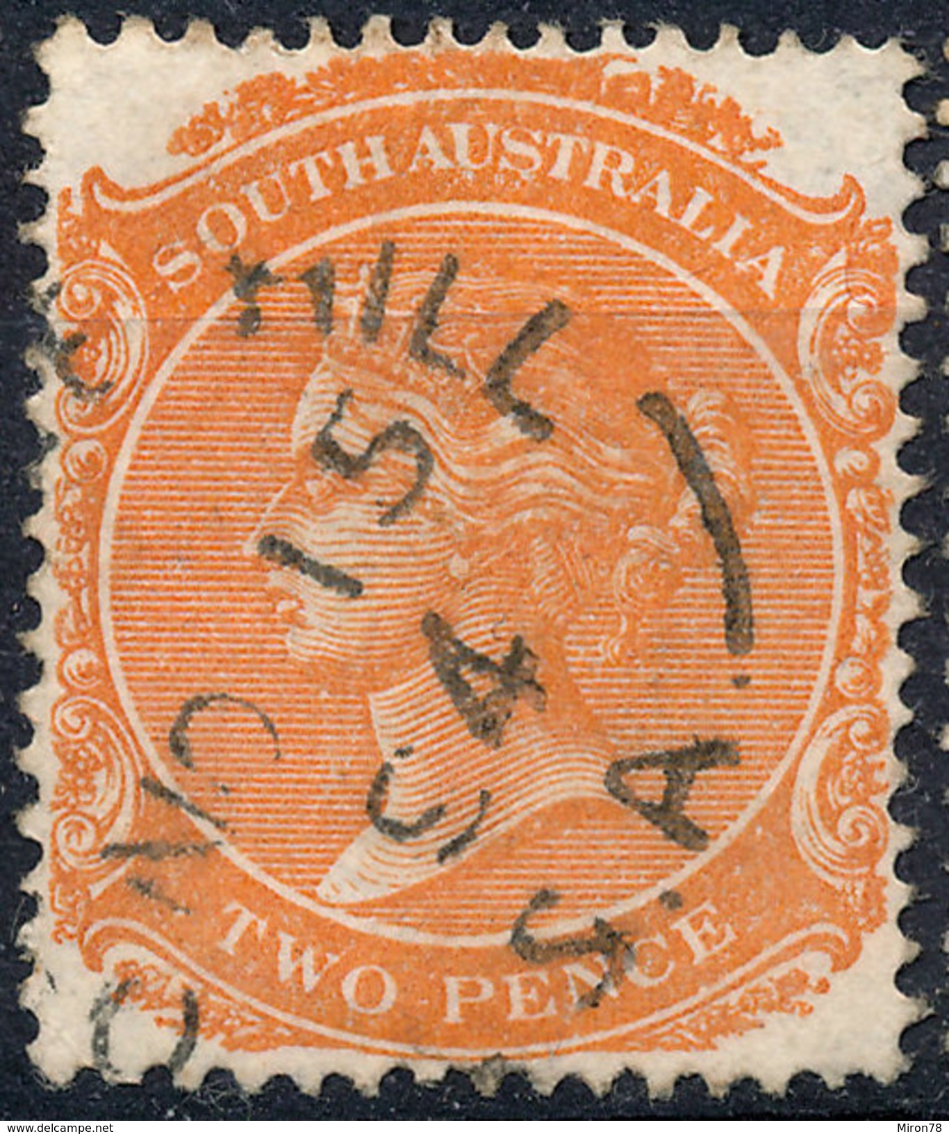 Stamp SOUTH AUSTRALIA Queen Victoria 2p Used Lot#29 - Oblitérés
