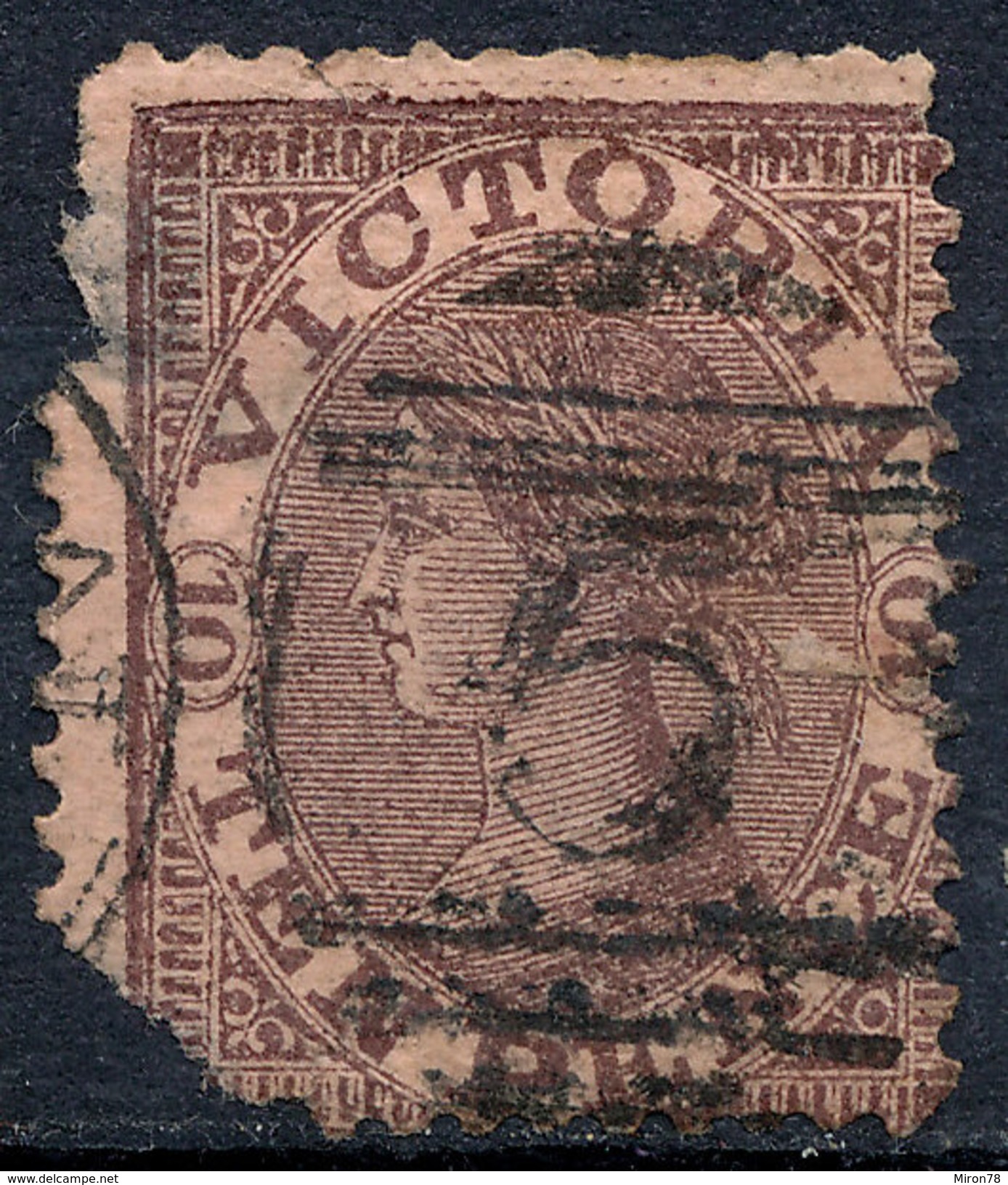 Stamp VICTORIA Queen Victoria Used Lot#5 - Used Stamps