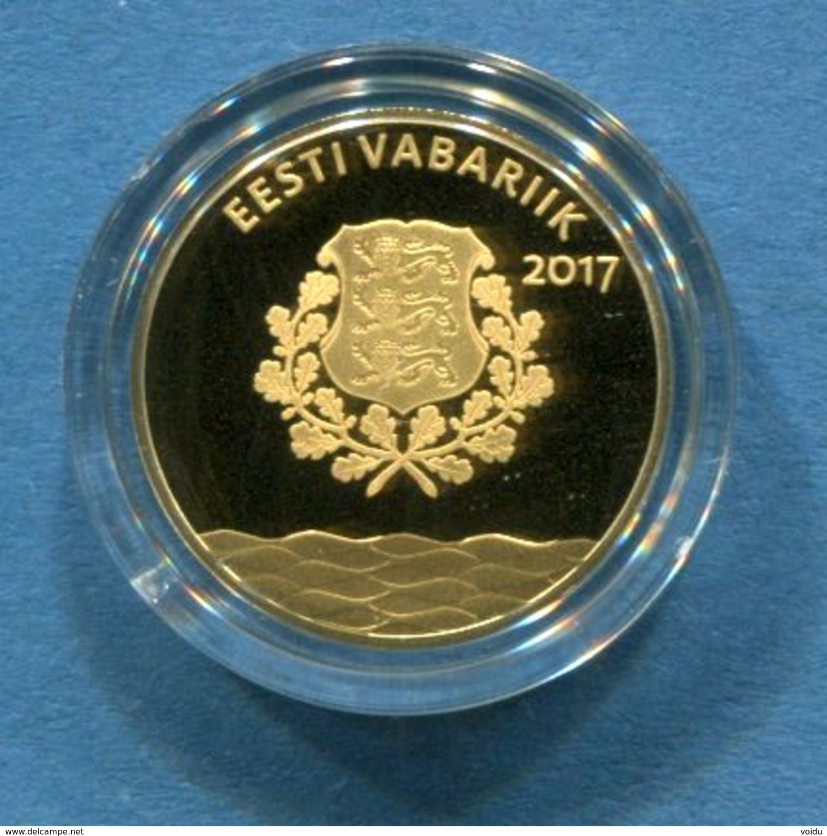 ESTONIA 25 &euro; Euro GOLD COLLECTOR COIN 2017 - Hanseatic Tallinn - Estonie