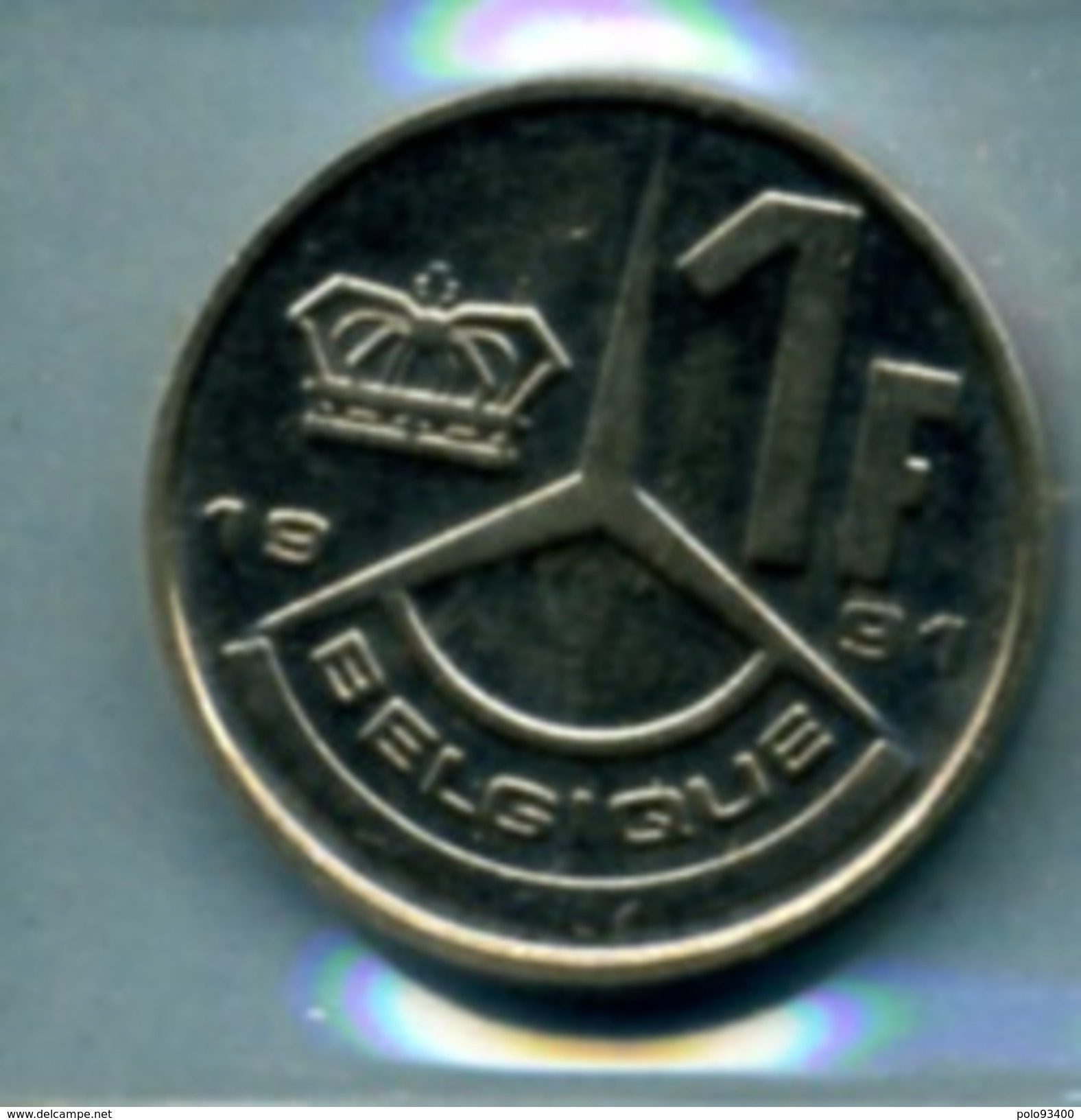 1991  1 FRANC BELGIQUE - 1 Franc