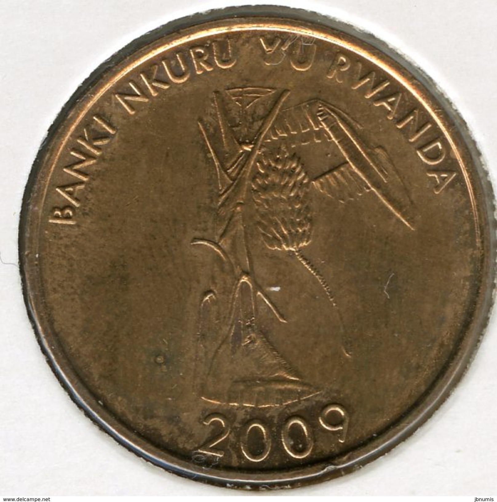 Rwanda 10 Francs 10 Amafaranga 2009 KM 34 - Rwanda