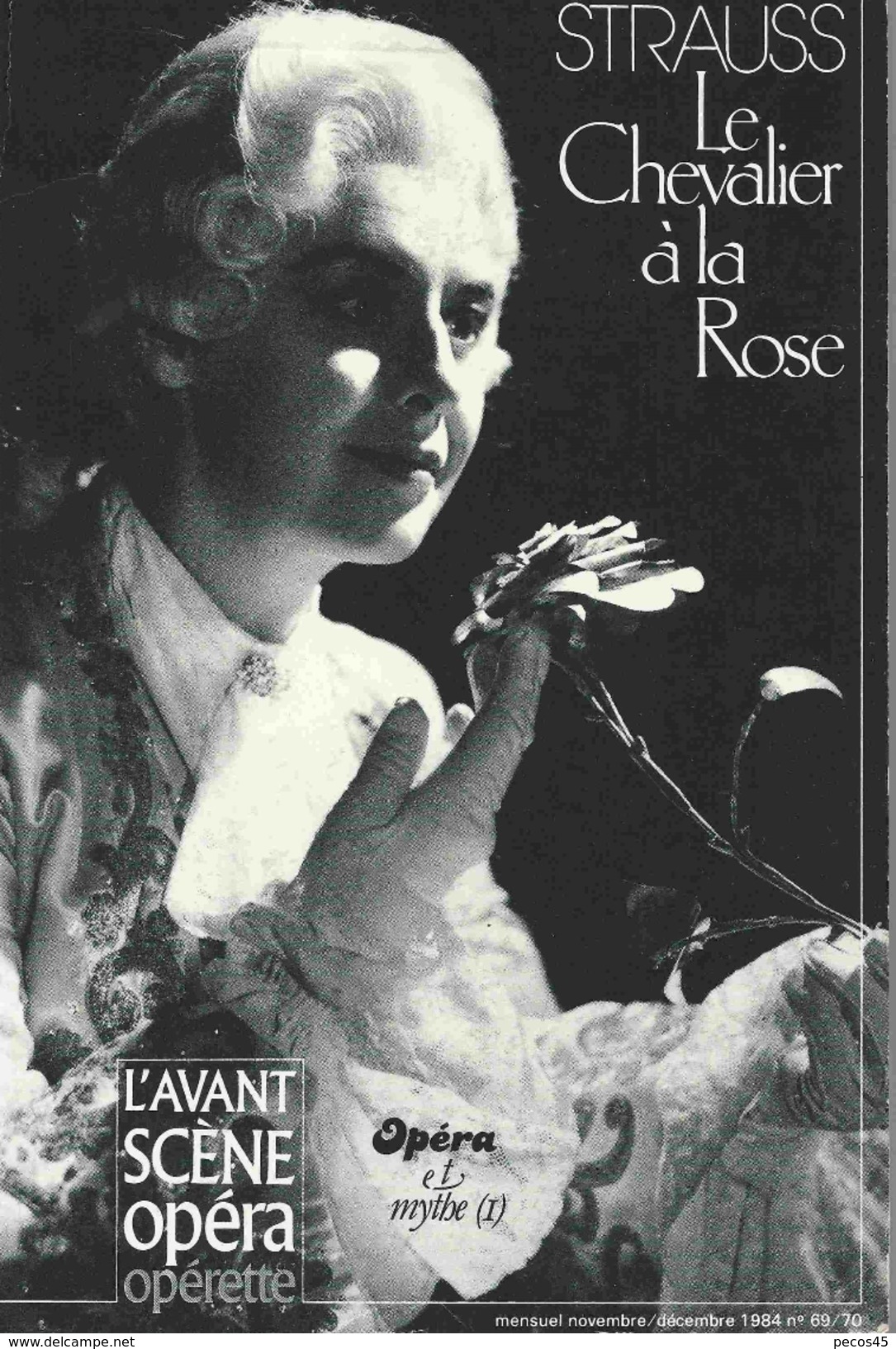 Avant-scène Opéra N° 69/70 : STRAUSS / Le Chevalier à La Rose - 1984. - Théâtre & Déguisements