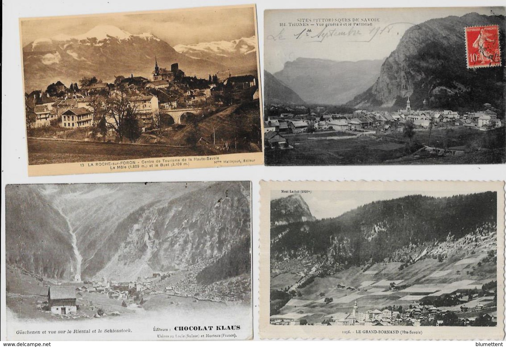 Lot De 100 CPA CPSM HAUTE SAVOIE Déstockage Pour Revendeurs Ou Collectionneurs    N° 13 - 100 - 499 Postcards