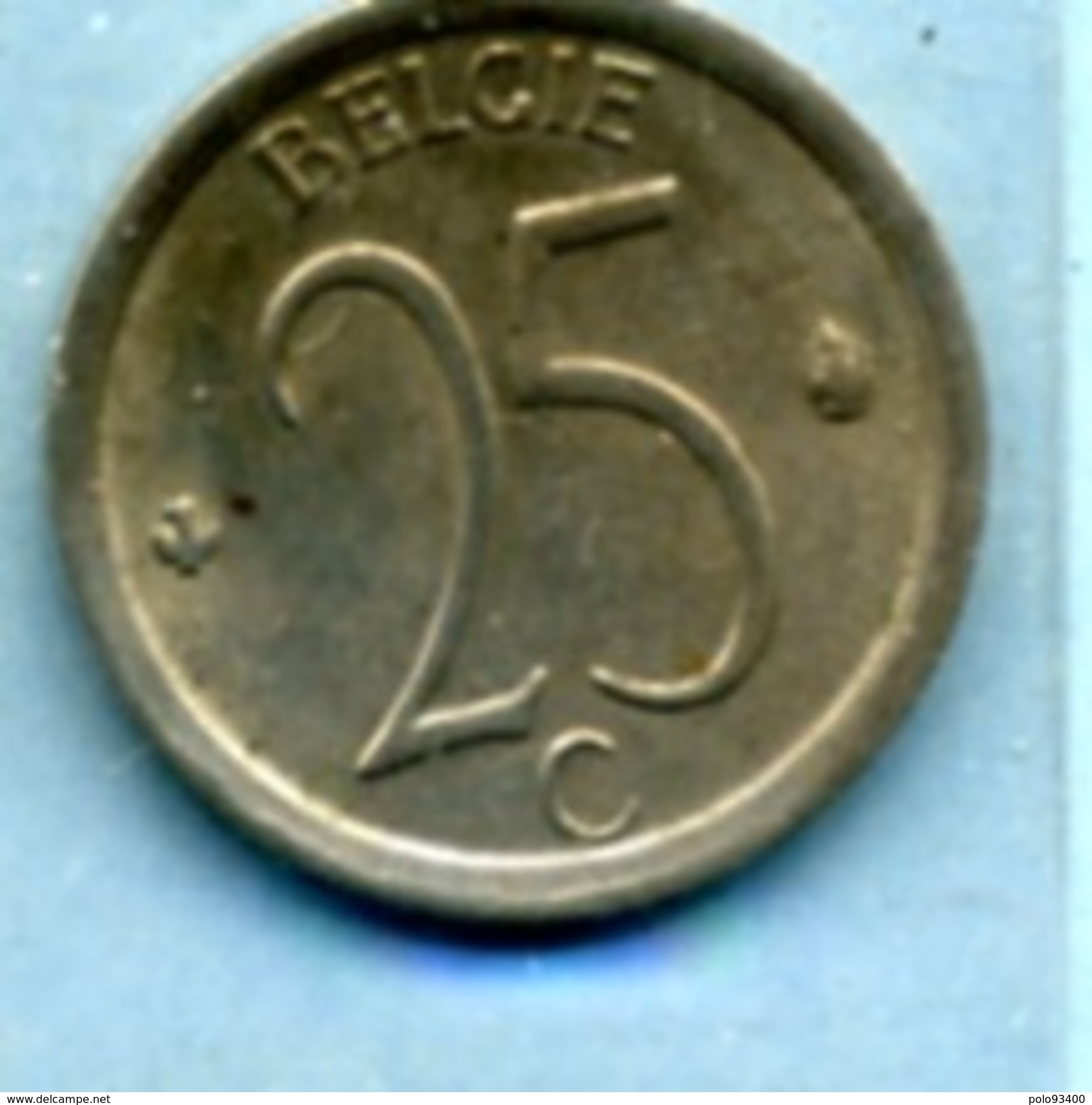 1971  25 CENTIMES  BELGIË - 25 Centimes