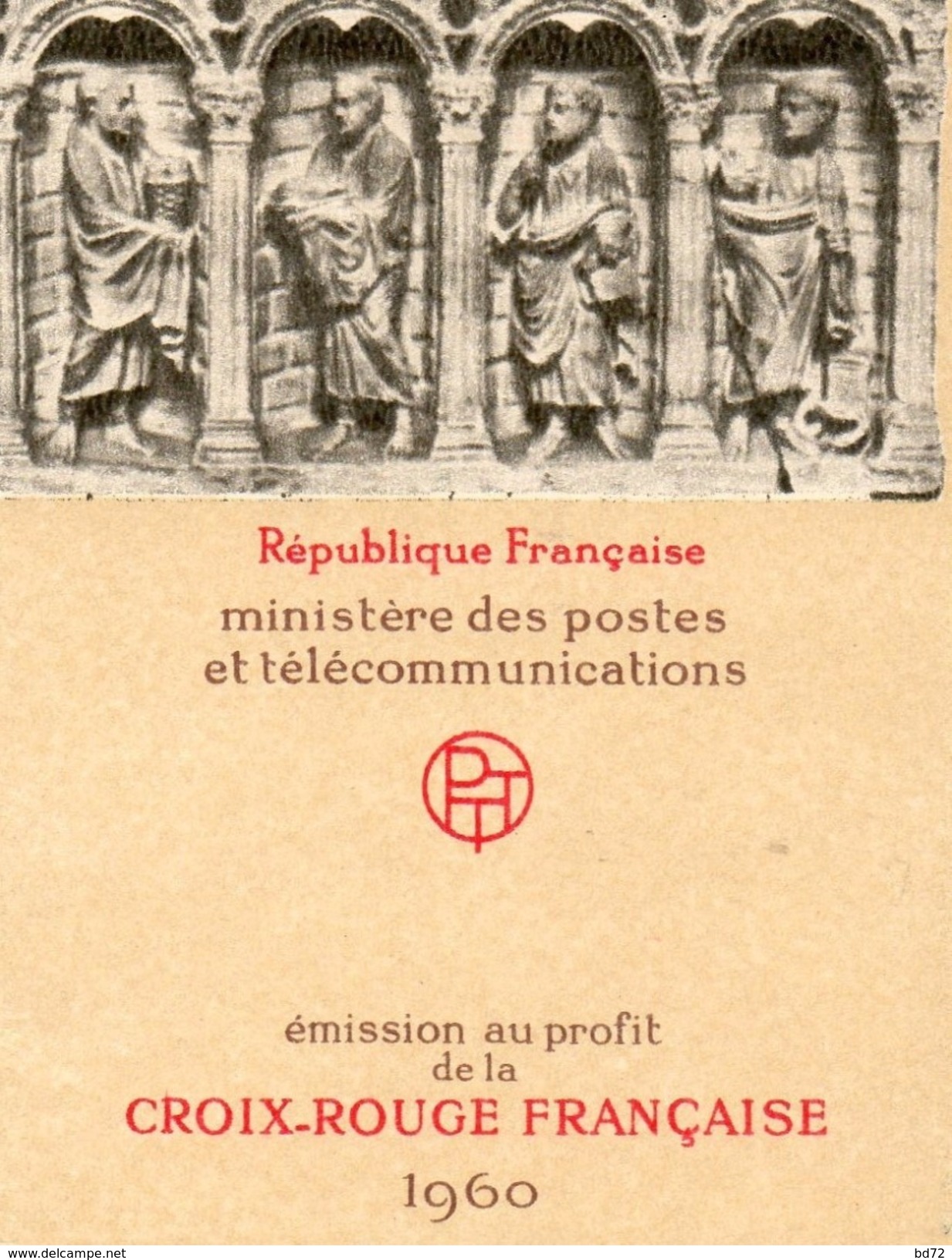 Carnet Croix Rouge Francaise 1960 - Croix Rouge