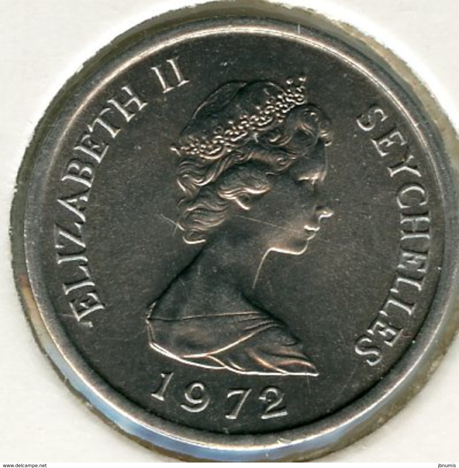 Seychelles 1 Cent 1972 FAO UNC KM 17 - Seychelles