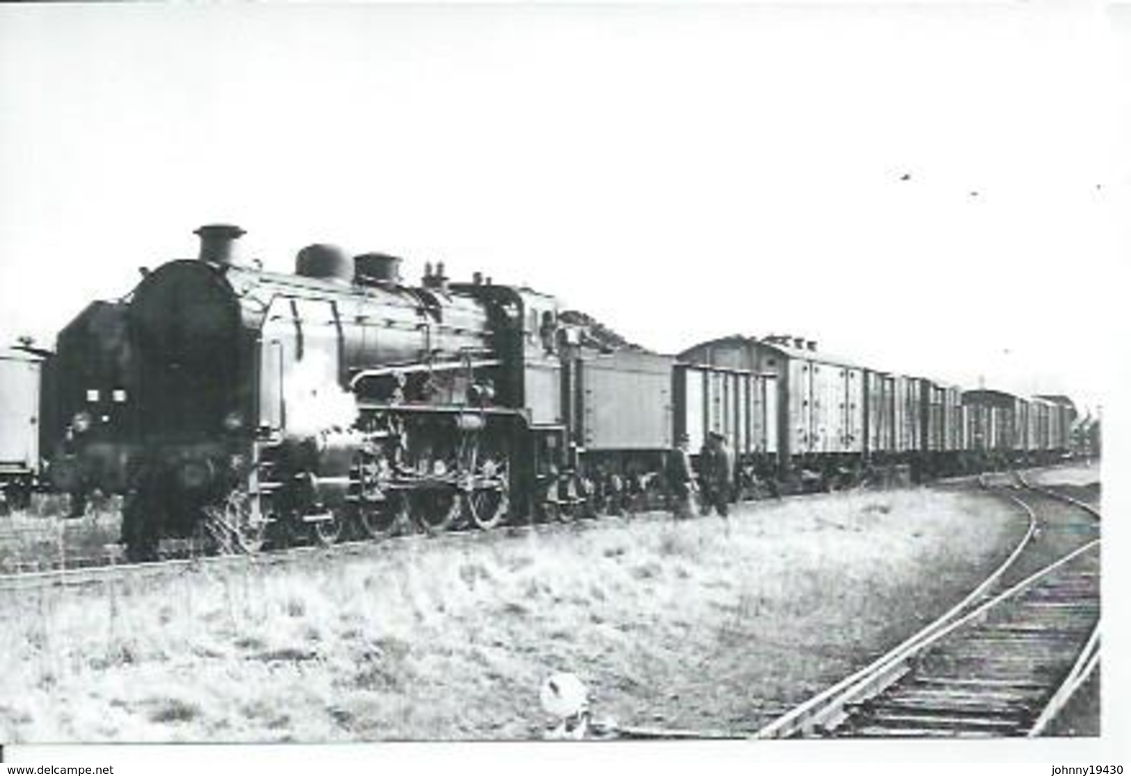 PHOTO D'ARCHIVES : BRAISNES - Détail COMPIEGNE-ROYE - LOCO 230 G ( Animées - TRAIN - LOCOMOTIVE ) 3-65 - Autres & Non Classés