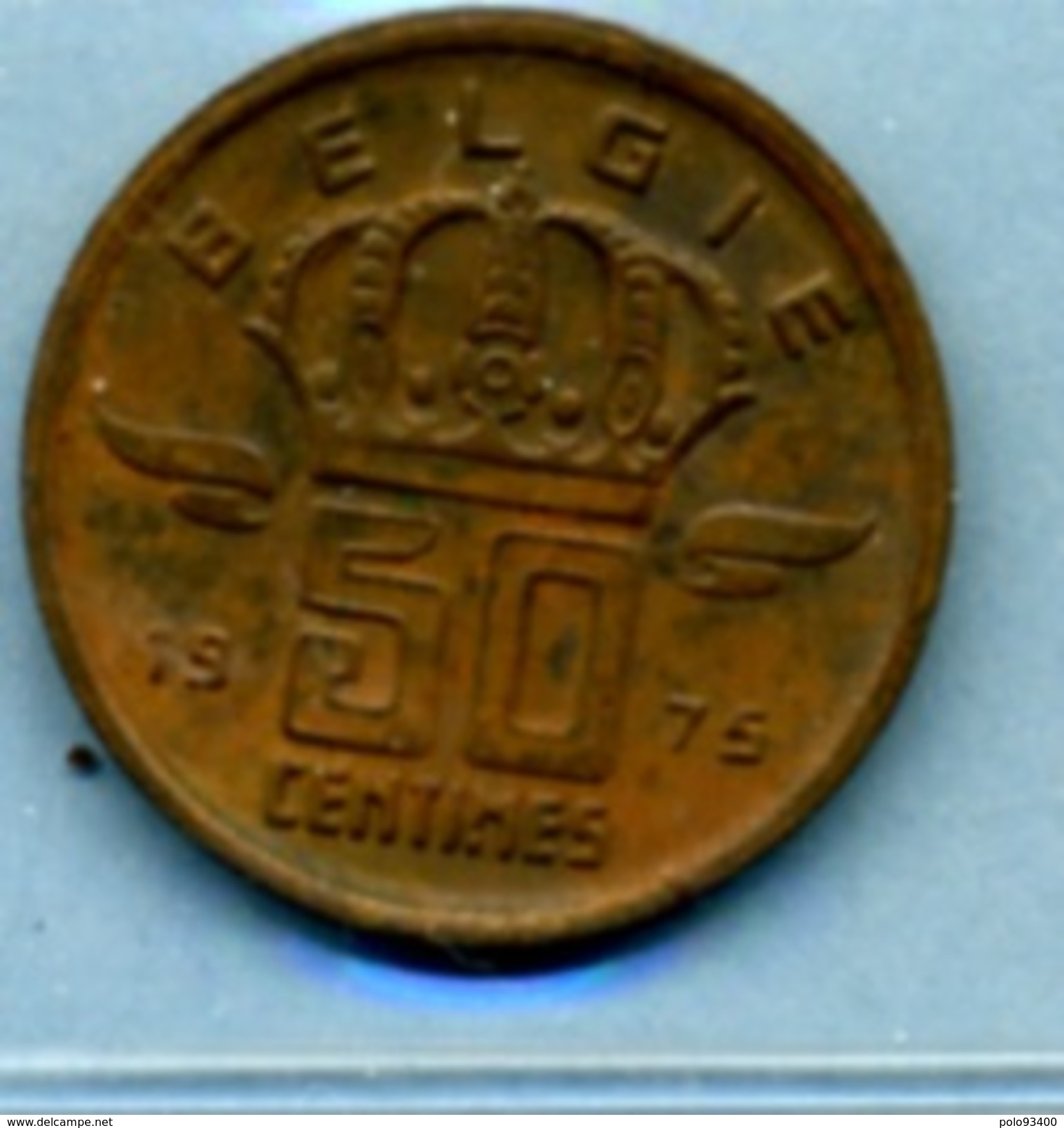 1975    50 CENTIMES  BELGIË - 50 Cents