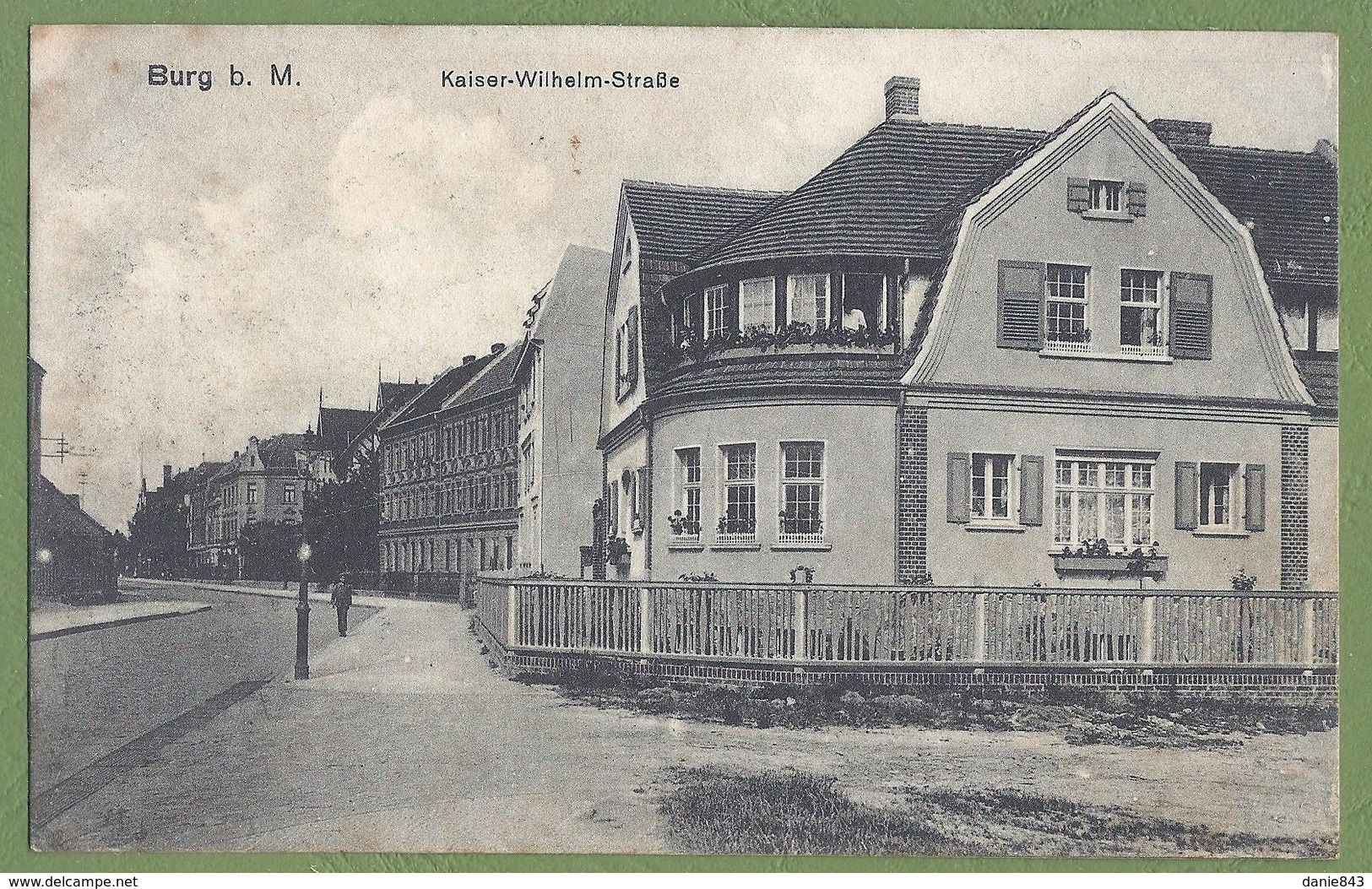 (ma) - CPA - ALLEMAGNE - BURG B. Magd. -  KAISER WILHELM-STRASSE - Carl H. Odemar / 15 - - Burg