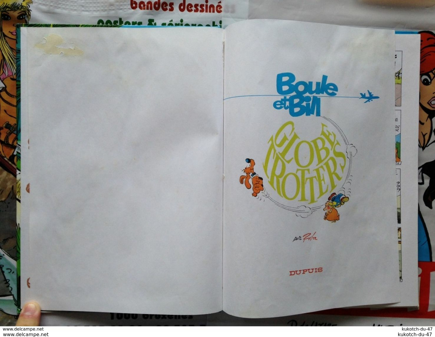 BD Boule Et Bill Globe-trotters - Tome 19 - Roba (1991) - Boule Et Bill